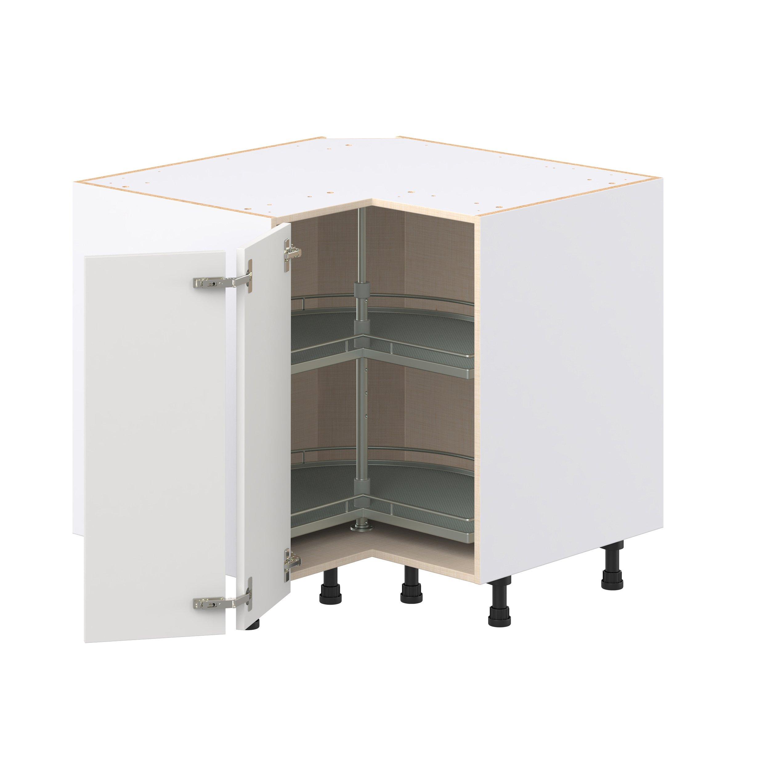 Candler 1 Door Lazy Susan Corner Base Cabinet