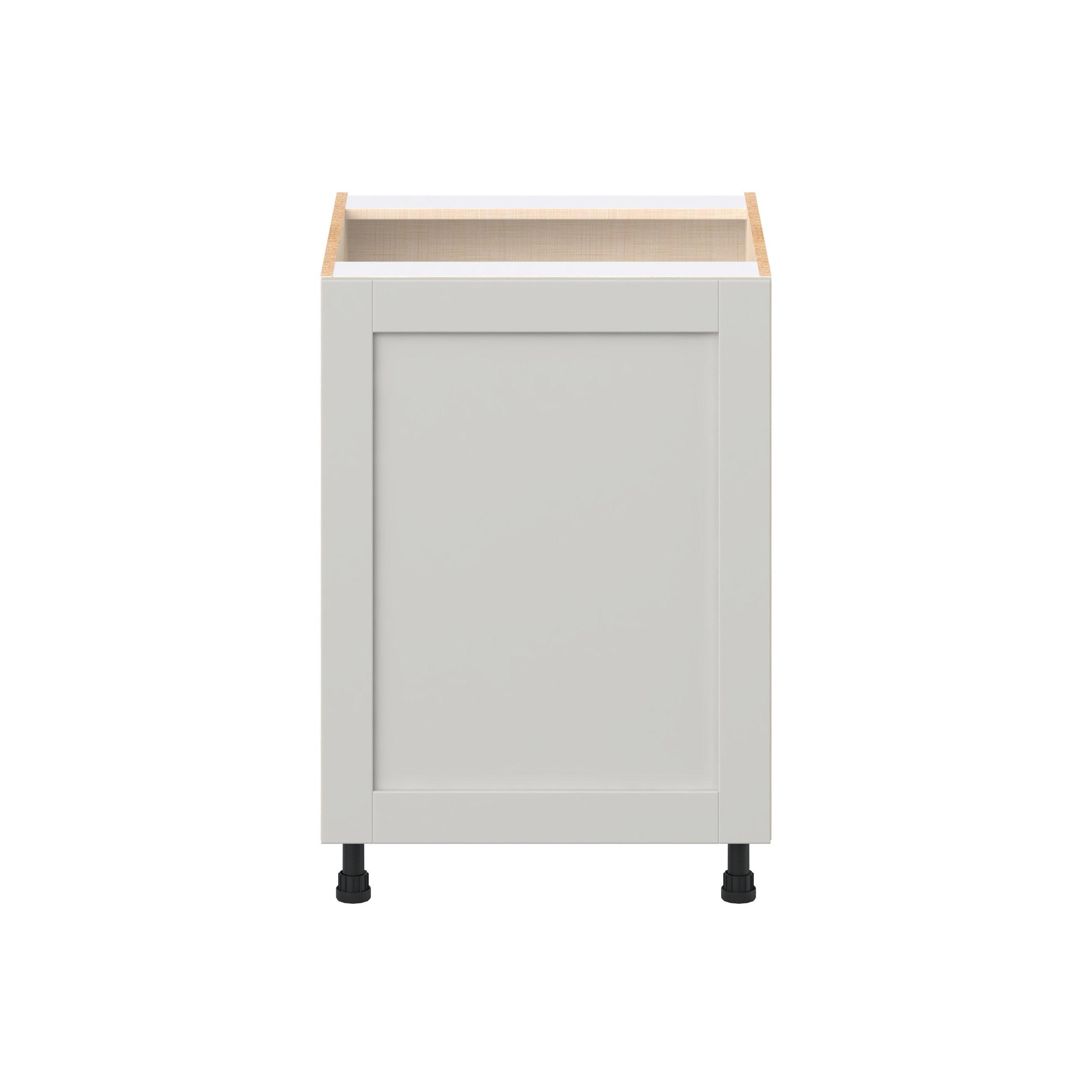 Summerhill 24 in. Light Gray Door Base Cabinet