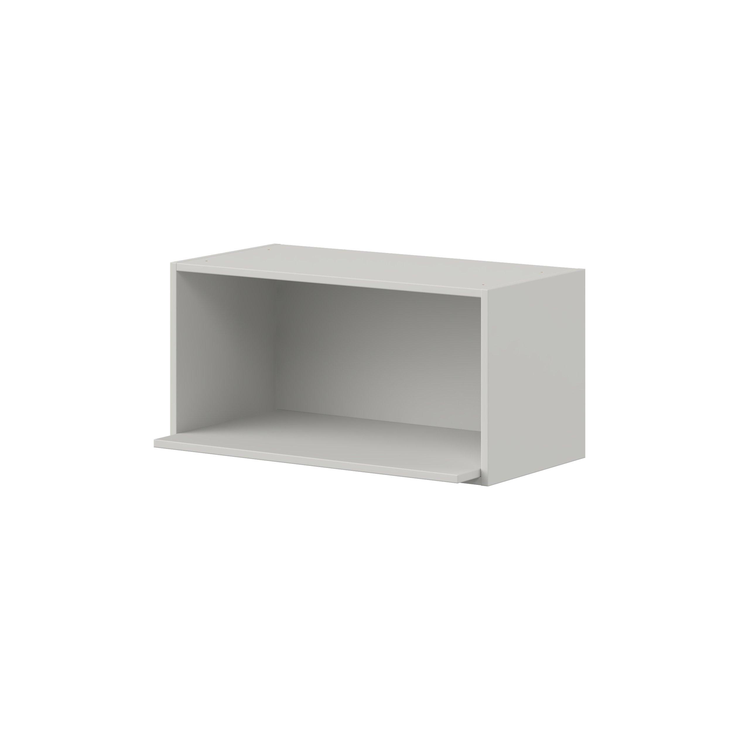 Summerhill 30 in. Light Gray Microwave Wall Cabinet