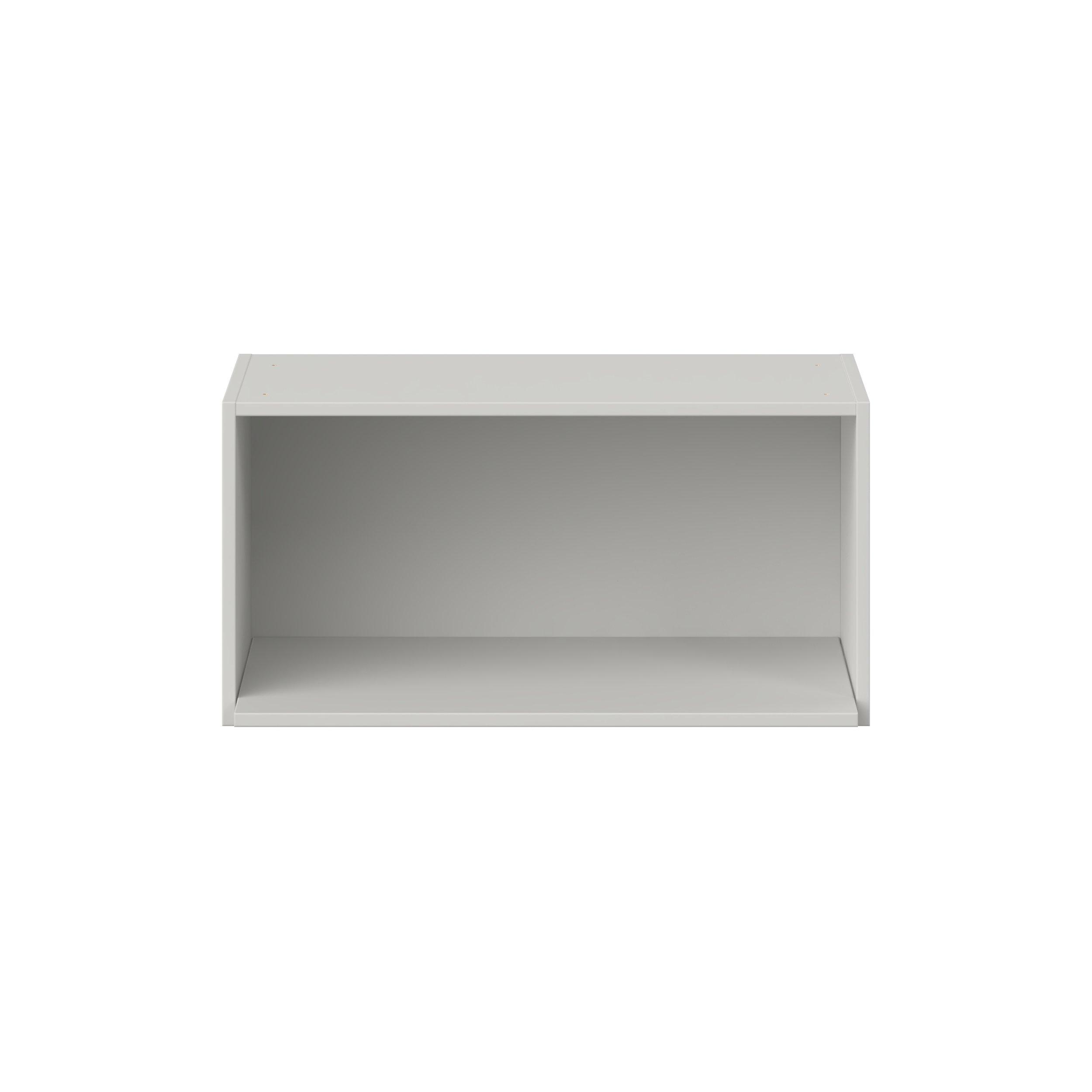 Summerhill 30 in. Light Gray Microwave Wall Cabinet