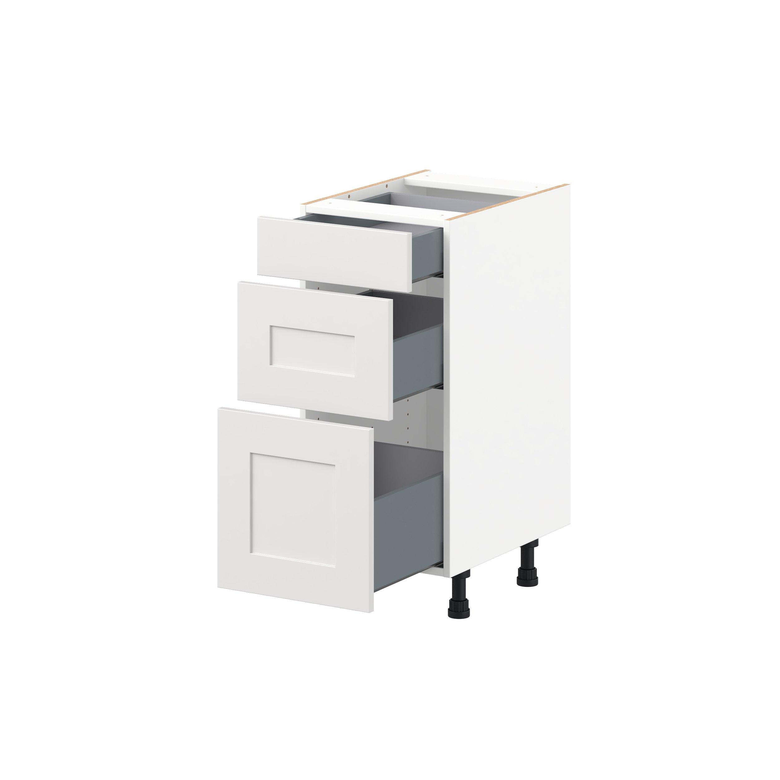 Candler 3 Drawer Vanity Base Cabinet