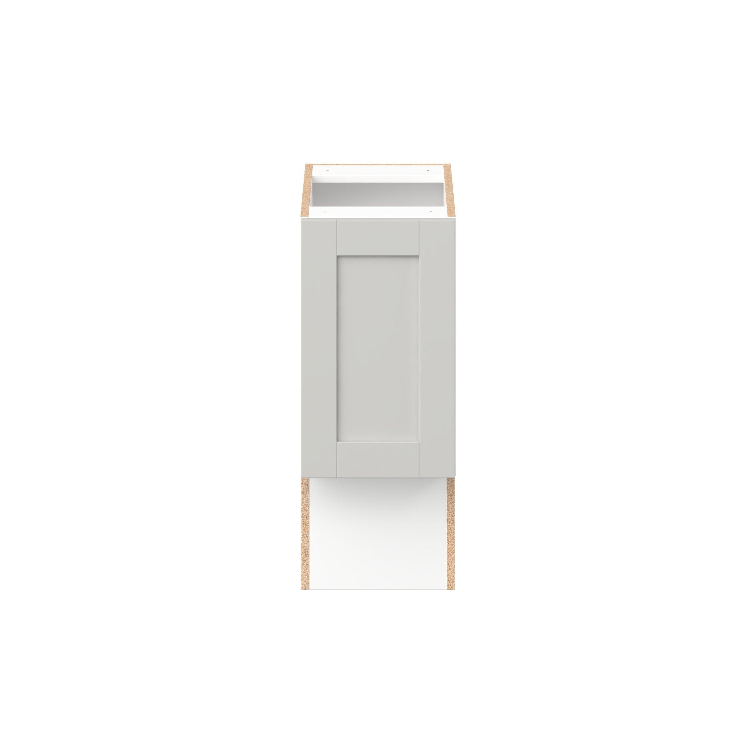 Summerhill 18 in. Light Gray Vanity Base Cabinet