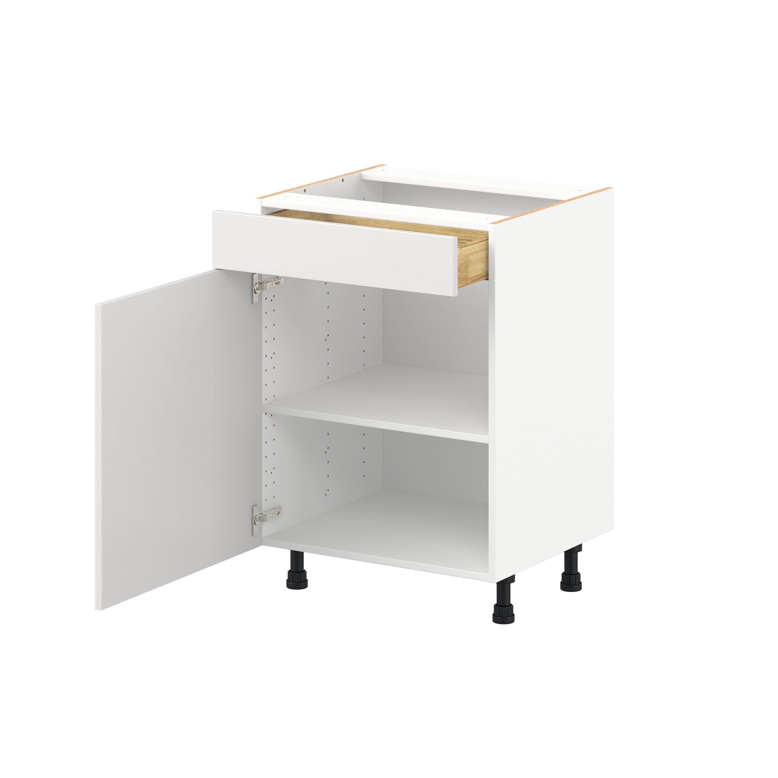 Candler 1 Door 1 Drawer Vanity Base Cabinet