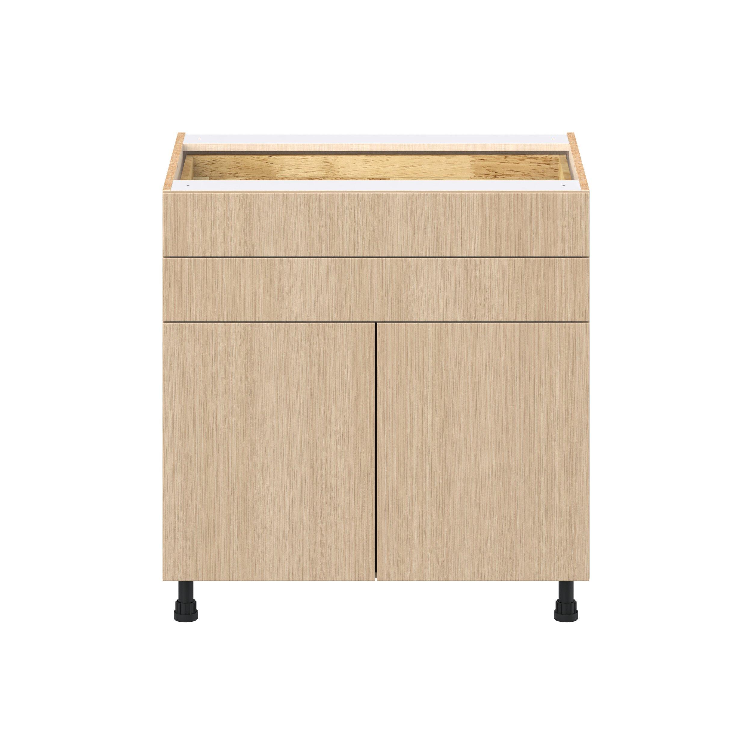 Glenwood 33 in. Mojavi Oak Door and Drawer Base Cabinet