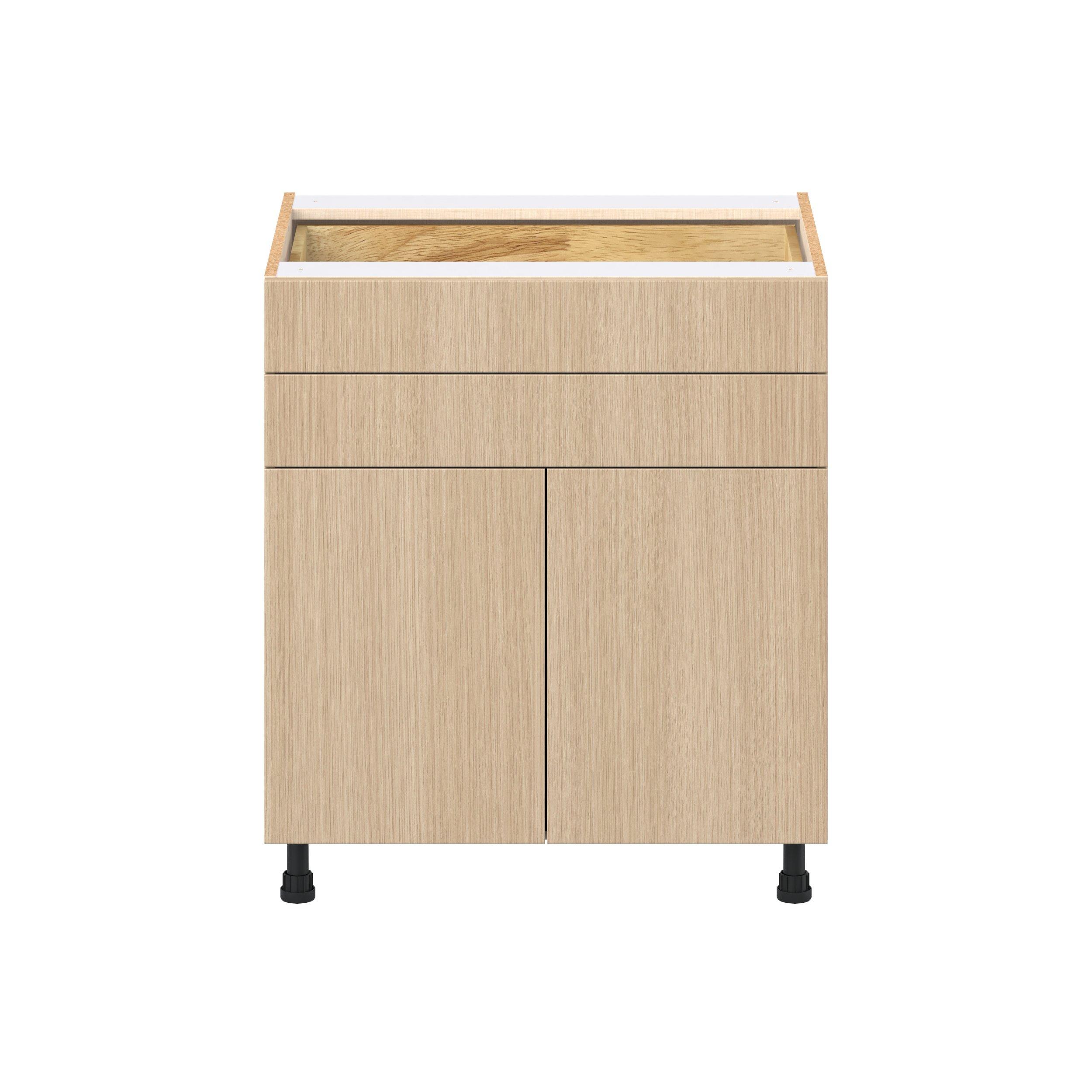 Glenwood 30 in. Mojavi Oak Door and Drawer Base Cabinet