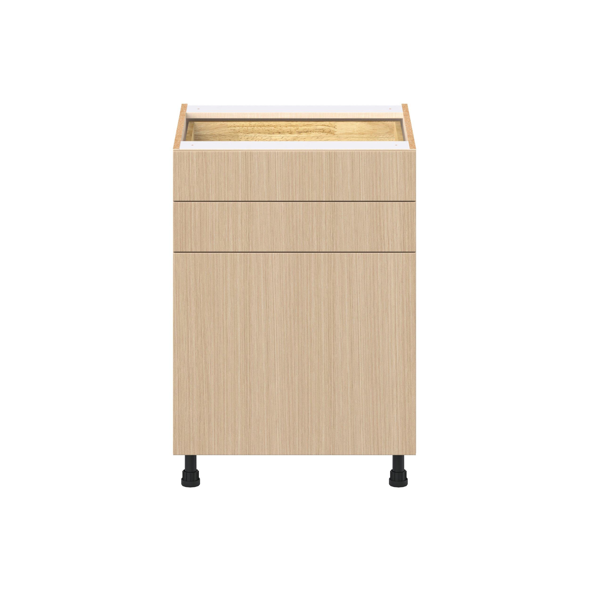 Glenwood 24 in. Mojavi Oak Door and Drawer Base Cabinet