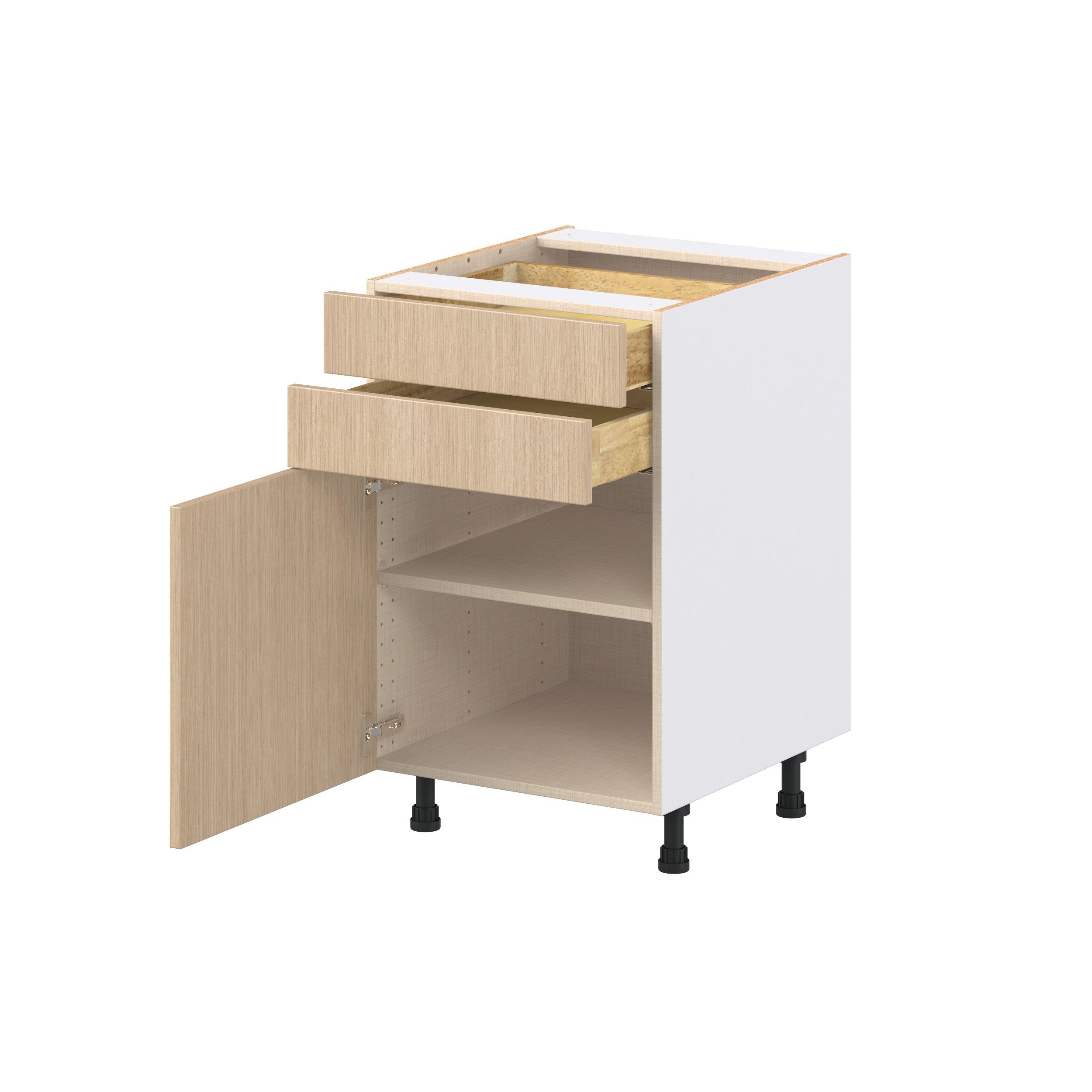 Glenwood 21 in. Mojavi Oak Door and Drawer Base Cabinet