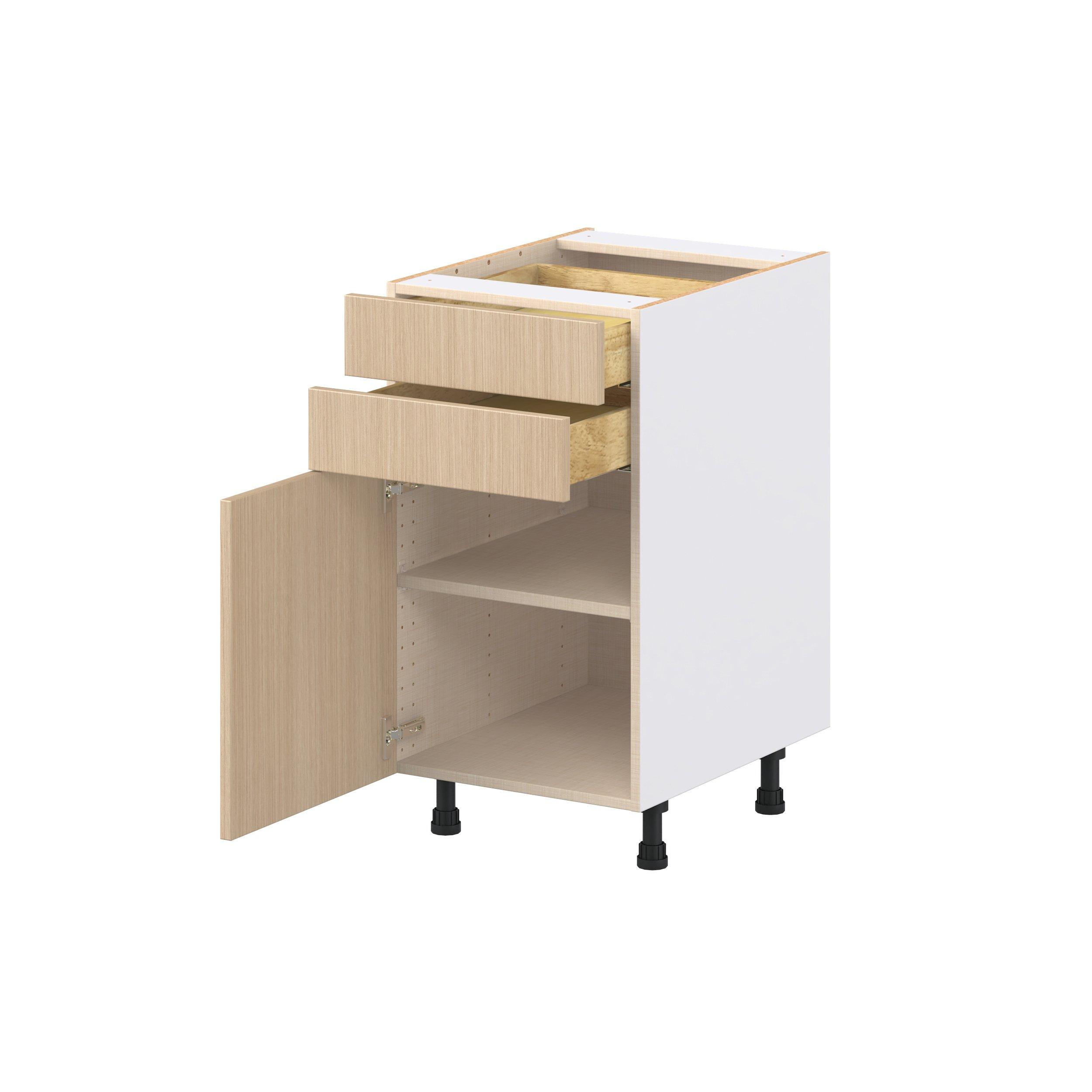 Glenwood 18 in. Mojavi Oak Door and Drawer Base Cabinet
