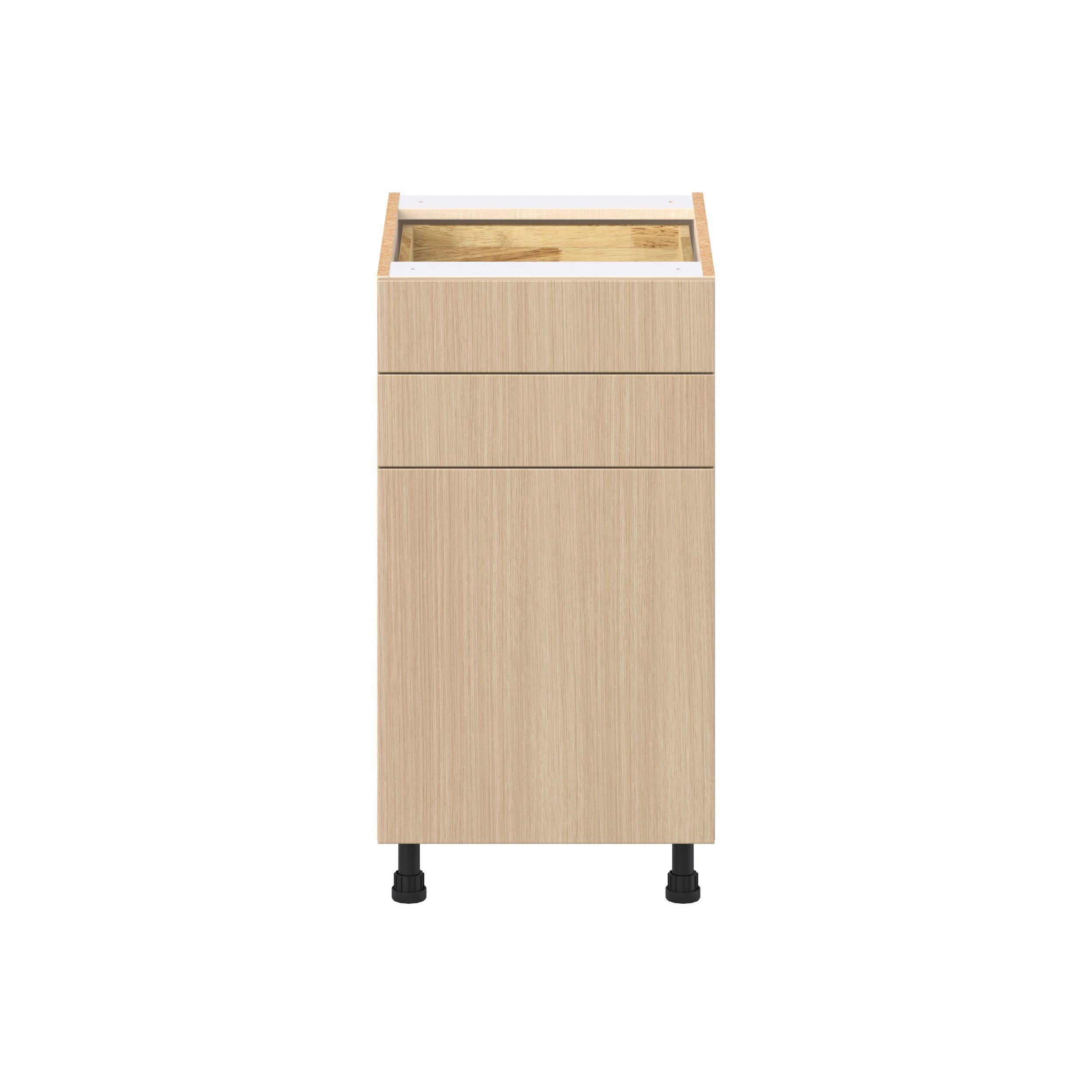 Glenwood 18 in. Mojavi Oak Door and Drawer Base Cabinet