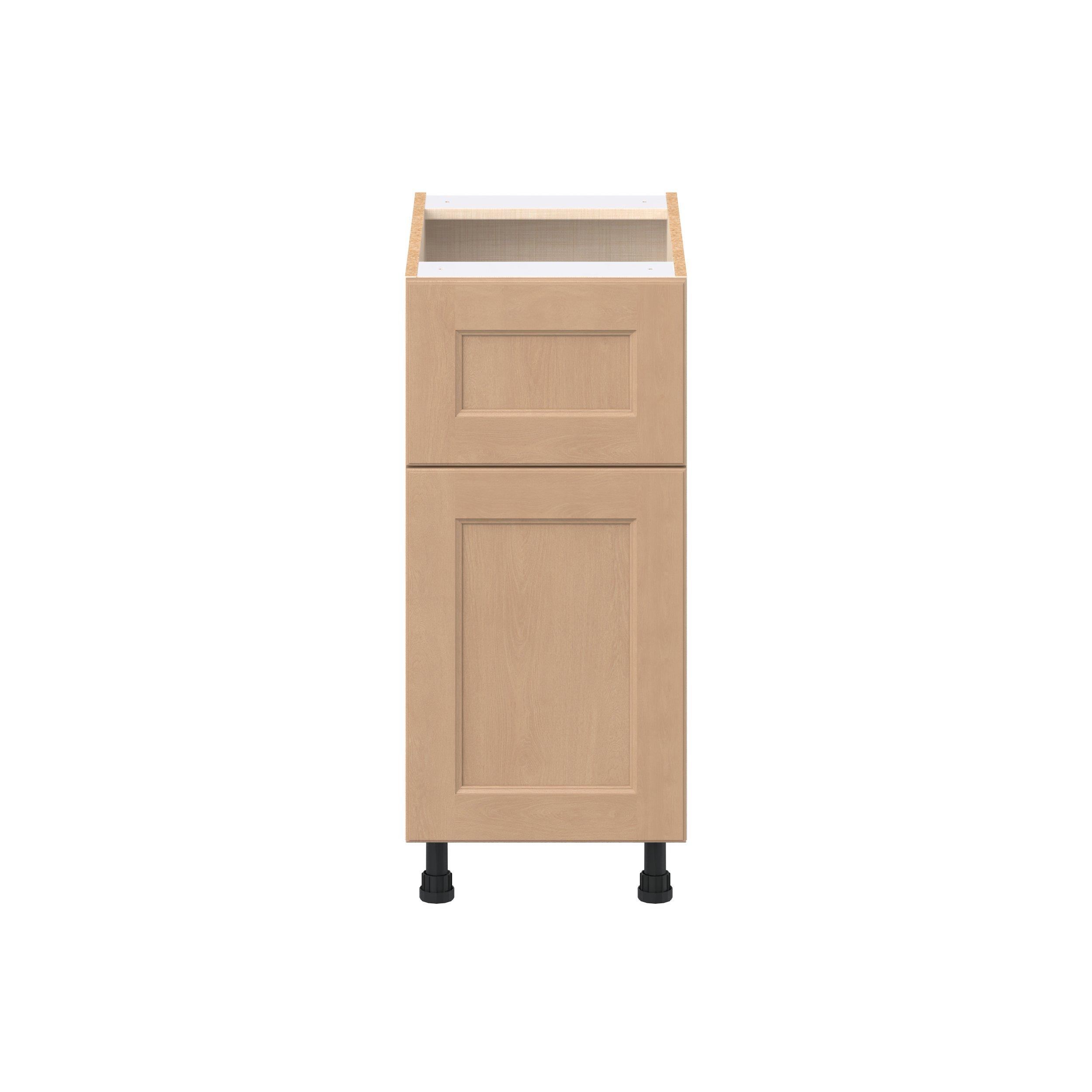 Sugarhill 15 in. Stained Sugar Cookie Door and Drawer Base Cabinet