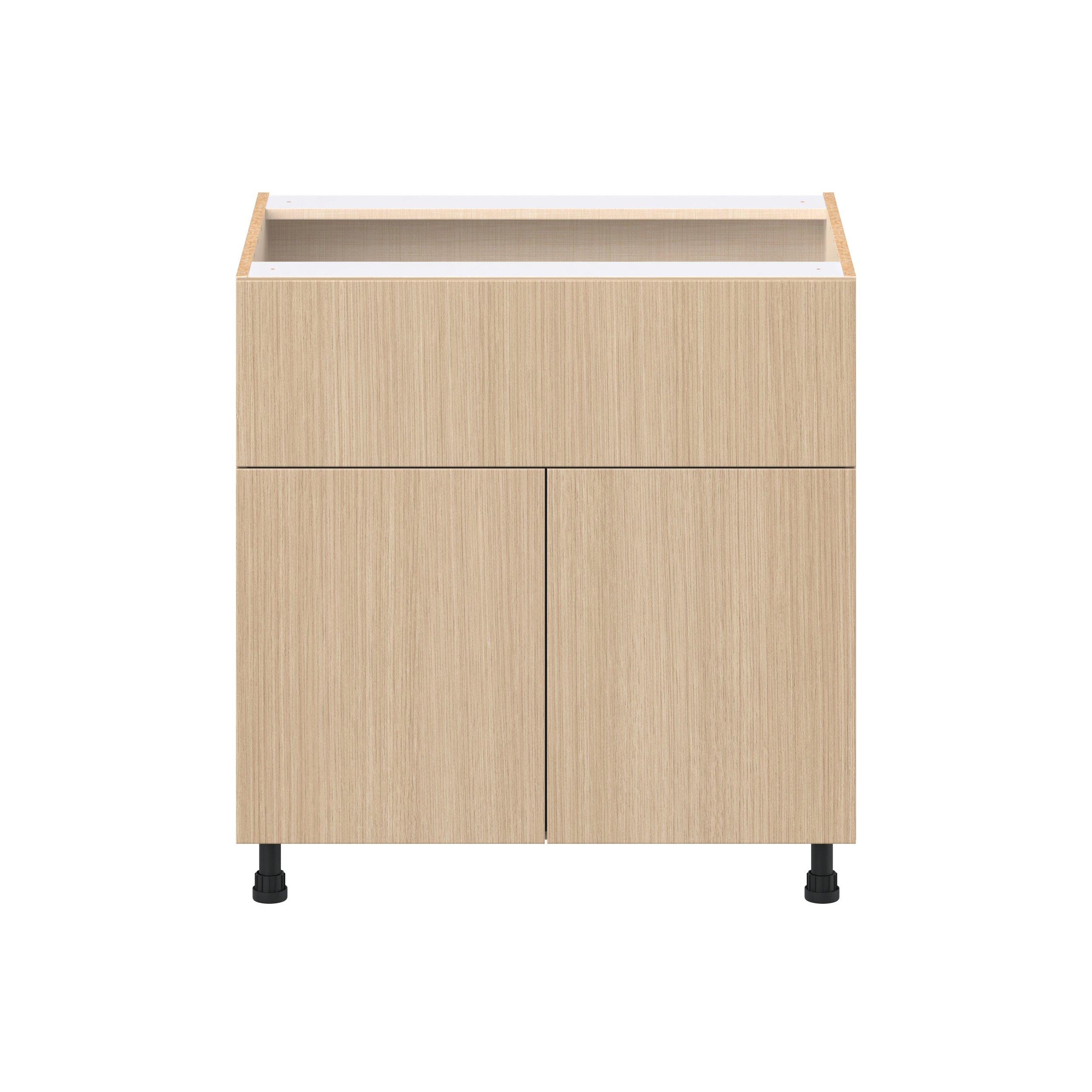 Glenwood 33 in. Mojavi Oak Door and Drawer Base Cabinet