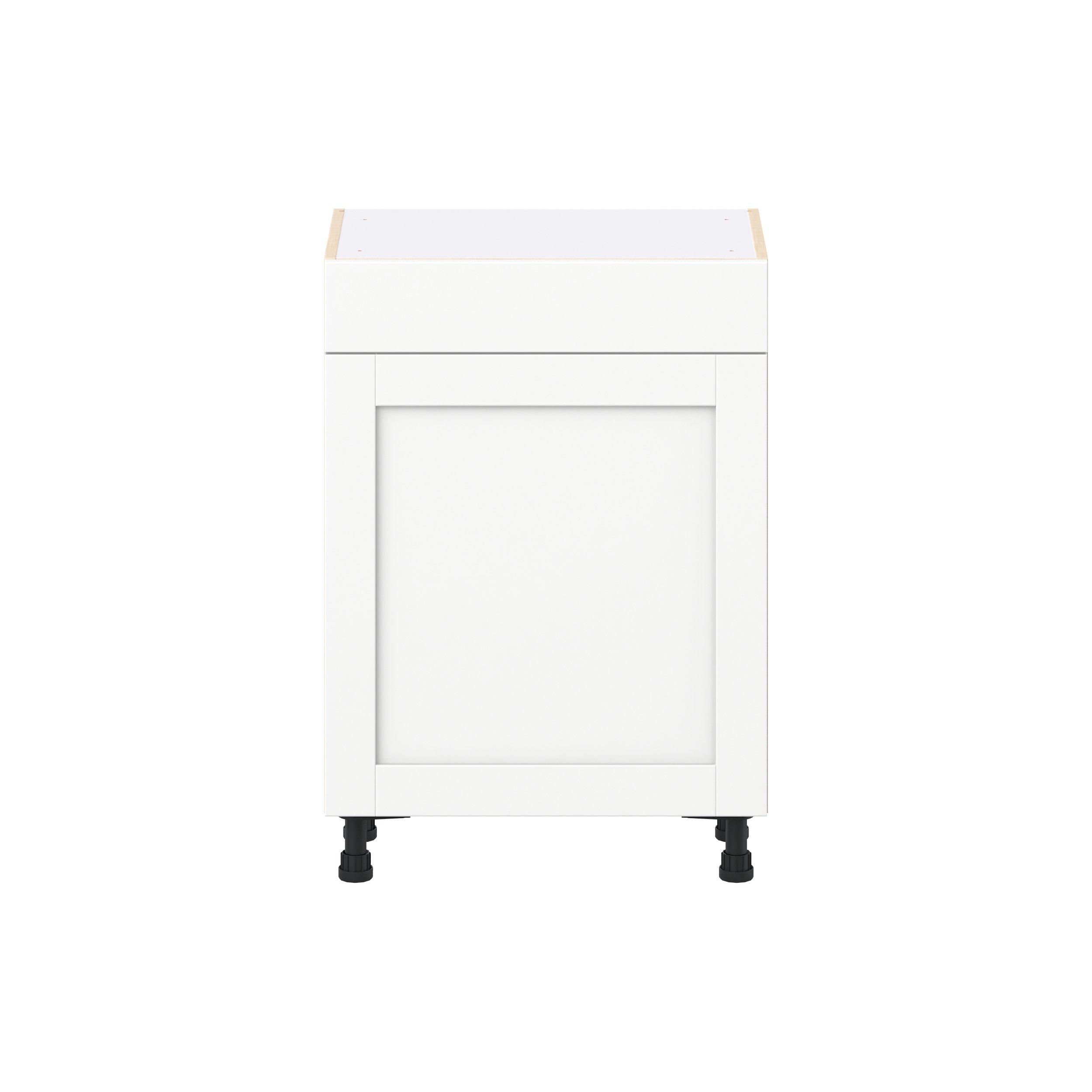 Summerhill 1 Door 1 Drawer Shallow Base Door and Drawer Cabinet