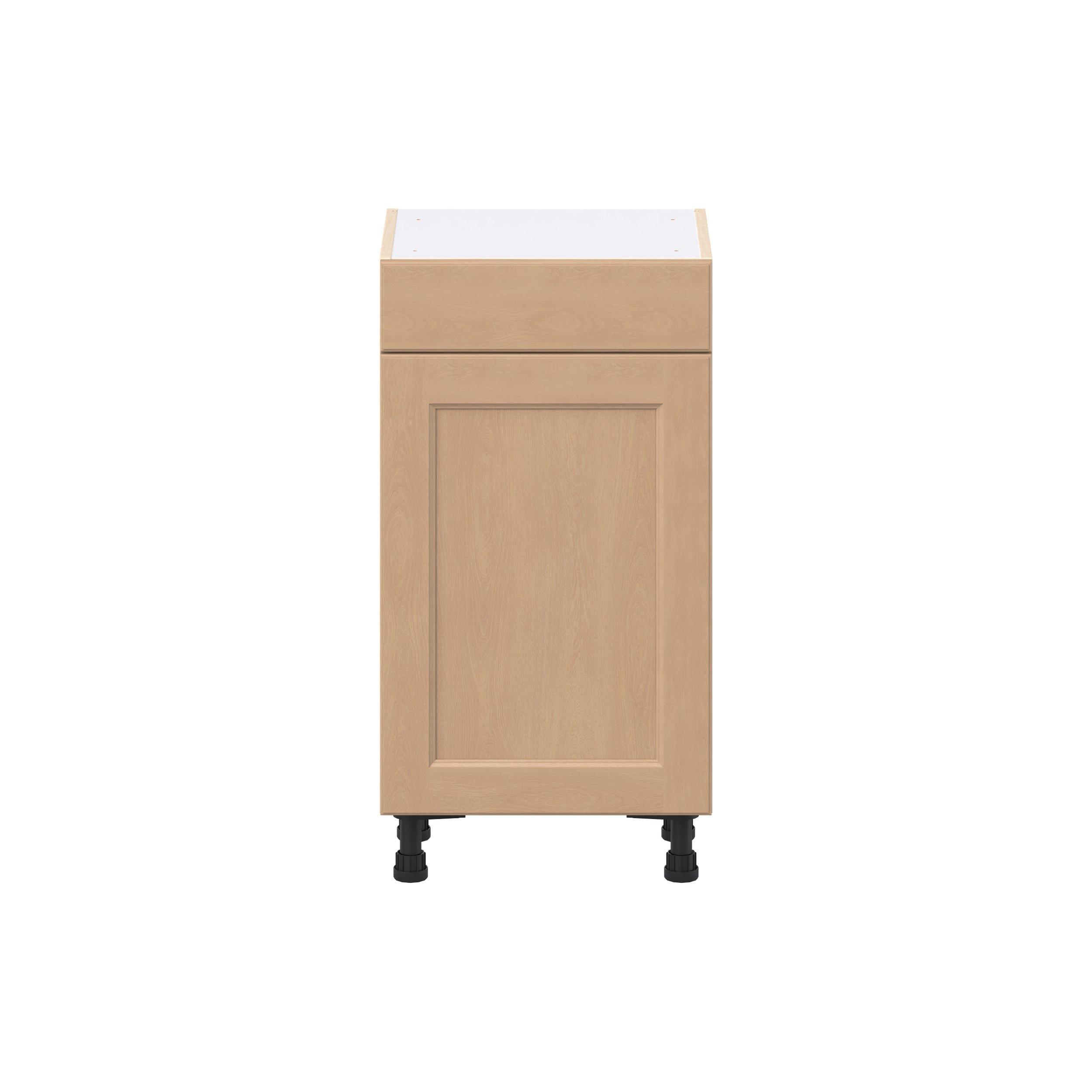 Sugarhill 18 in. Stained Sugar Cookie Shallow Base Cabinet