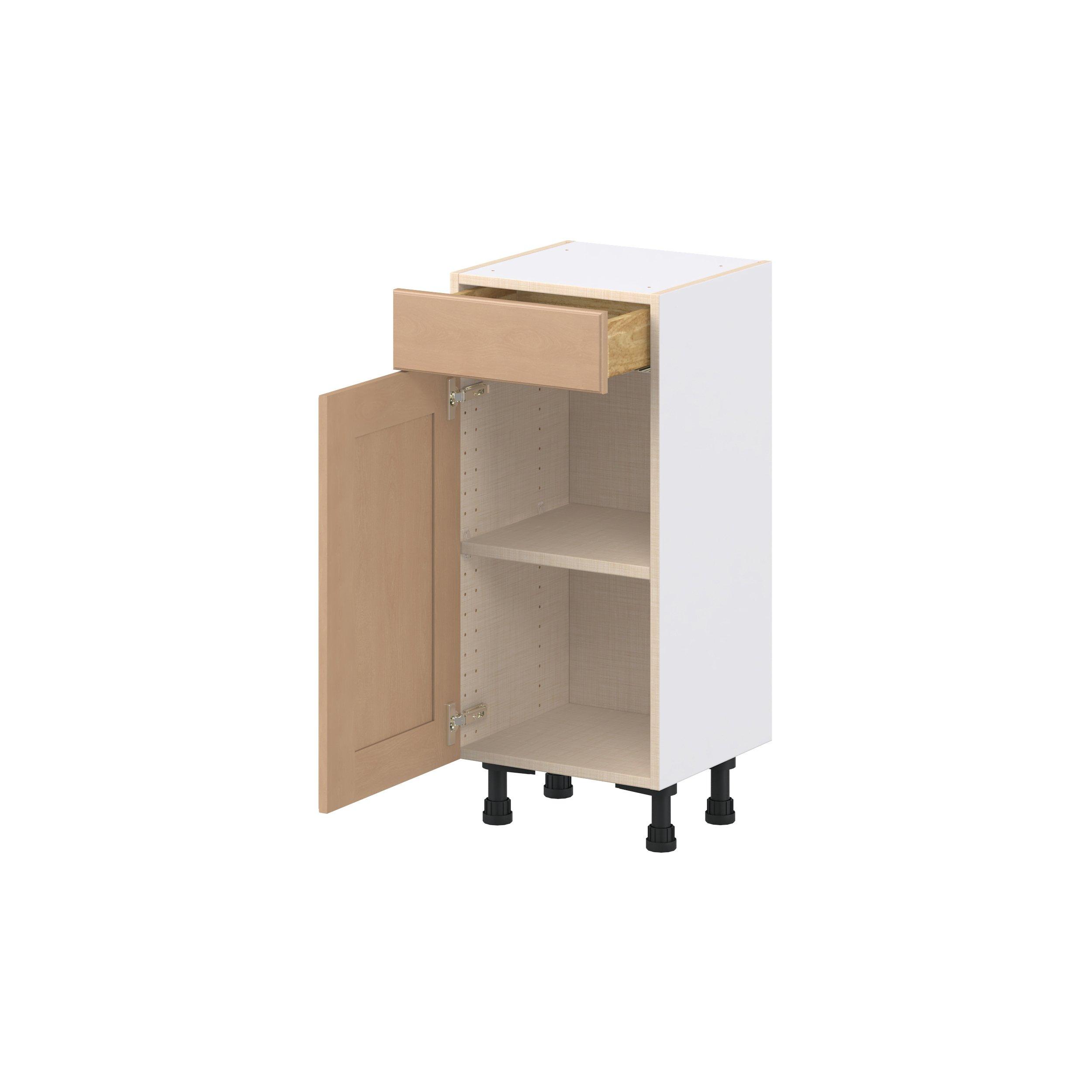 Sugarhill 15 in. Stained Sugar Cookie Shallow Base Cabinet