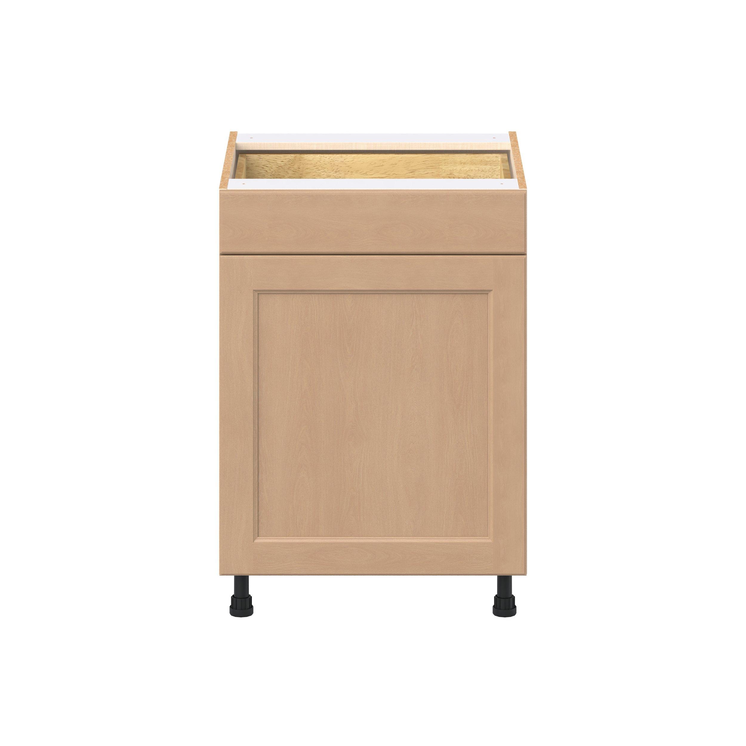 Sugarhill 24 in. Stained Sugar Cookie Door and Drawer Base Cabinet