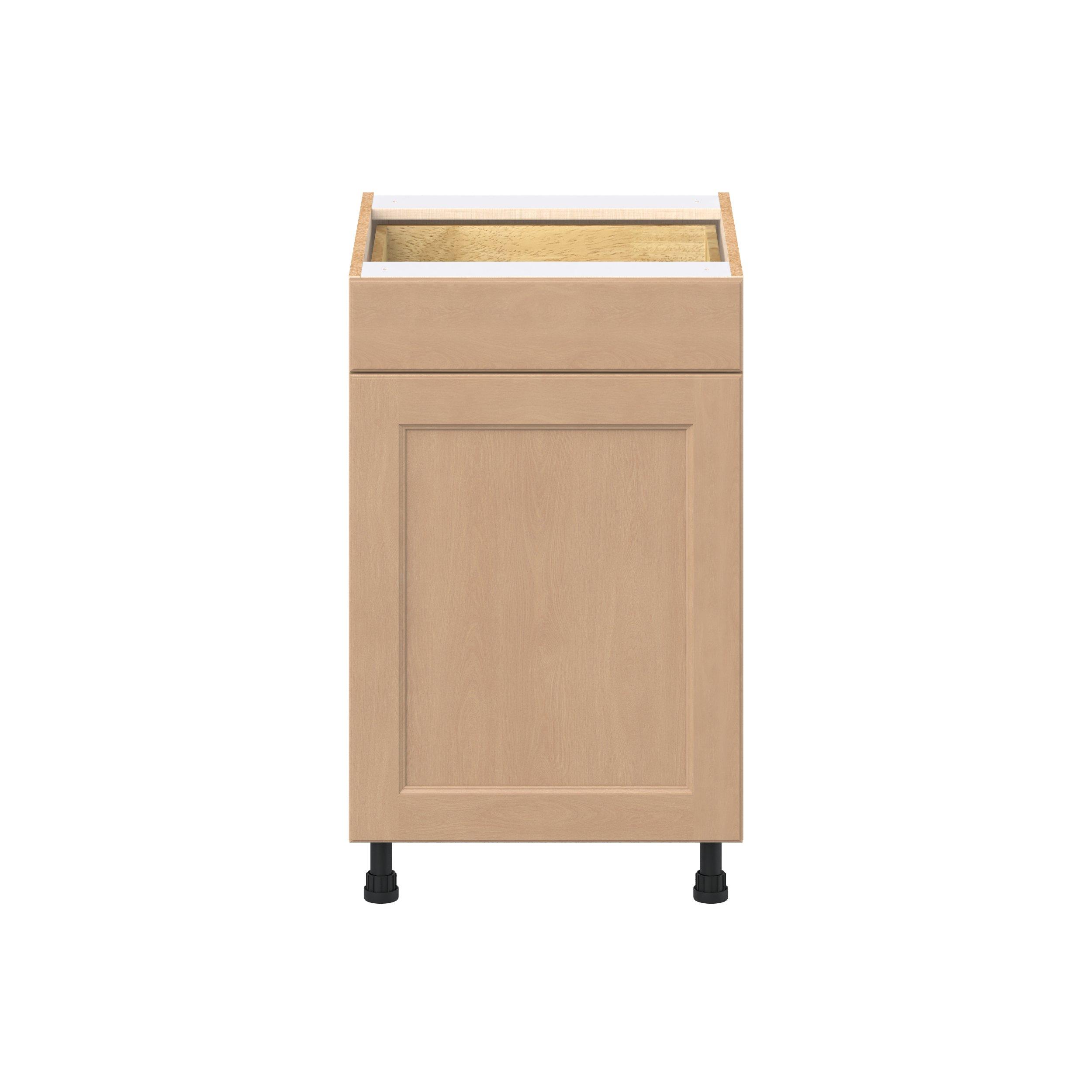 Sugarhill 21 in. Stained Sugar Cookie Door and Drawer Base Cabinet