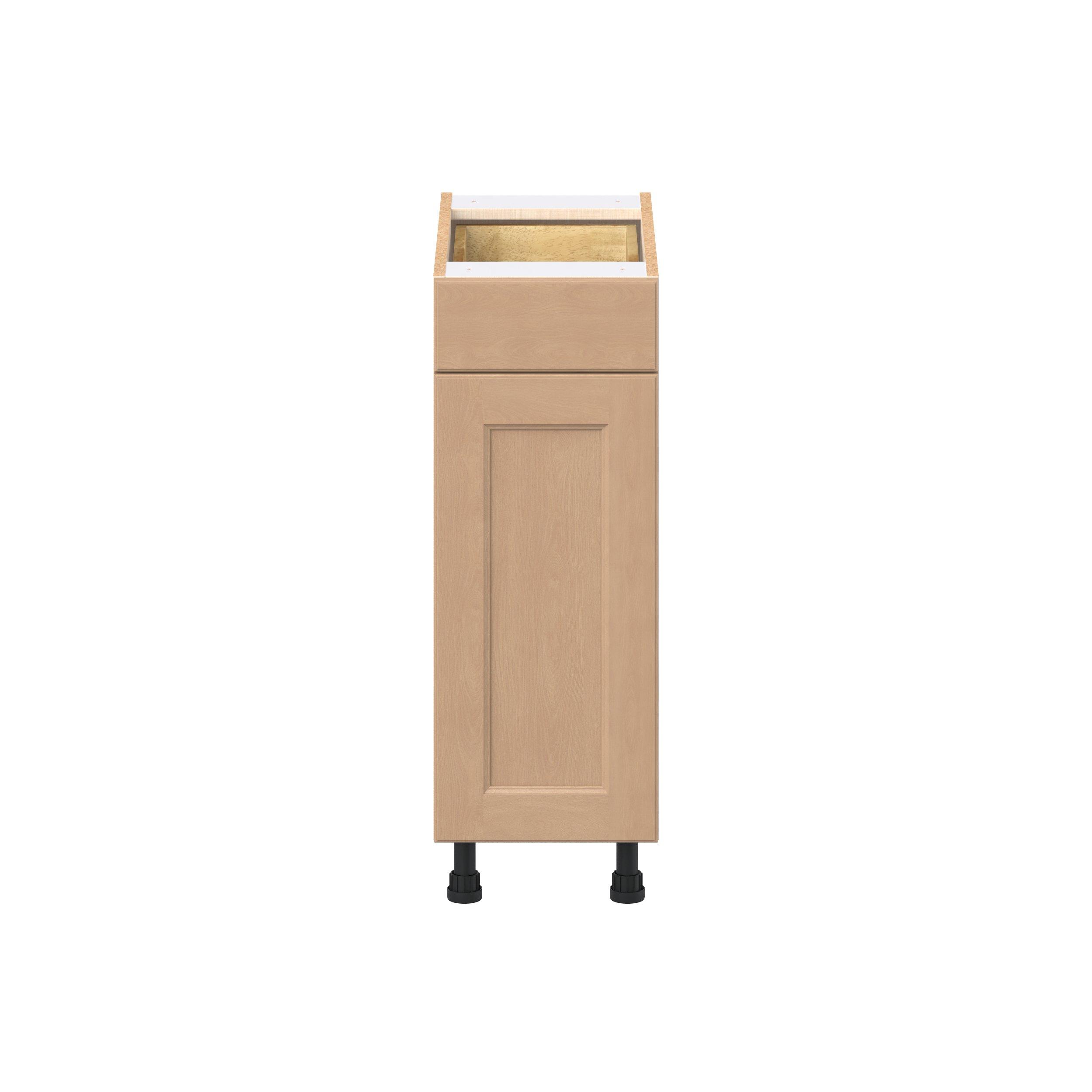 Sugarhill 12 in. Stained Sugar Cookie Door and Drawer Base Cabinet