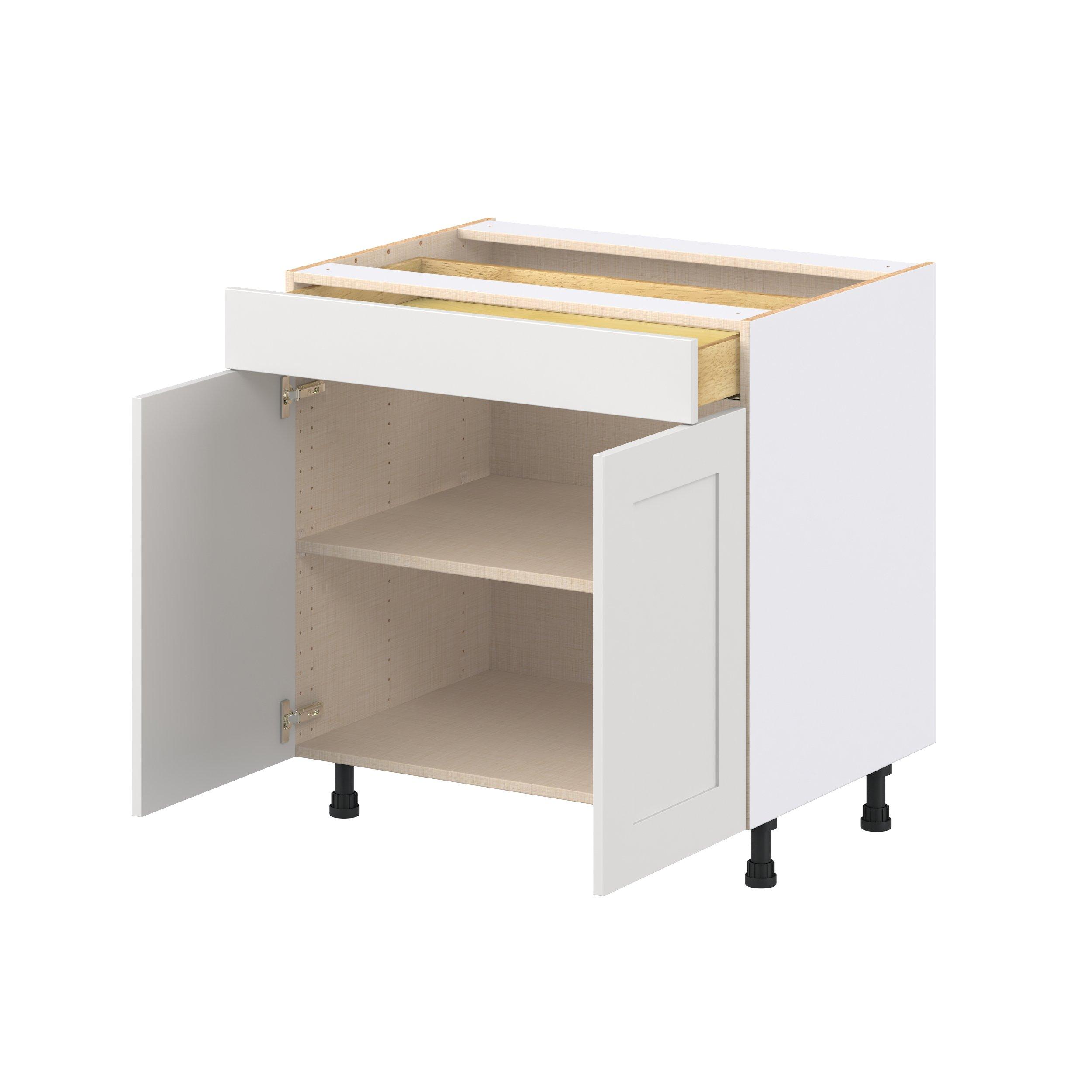 Candler 2 Door 1 Drawer Base Cabinet