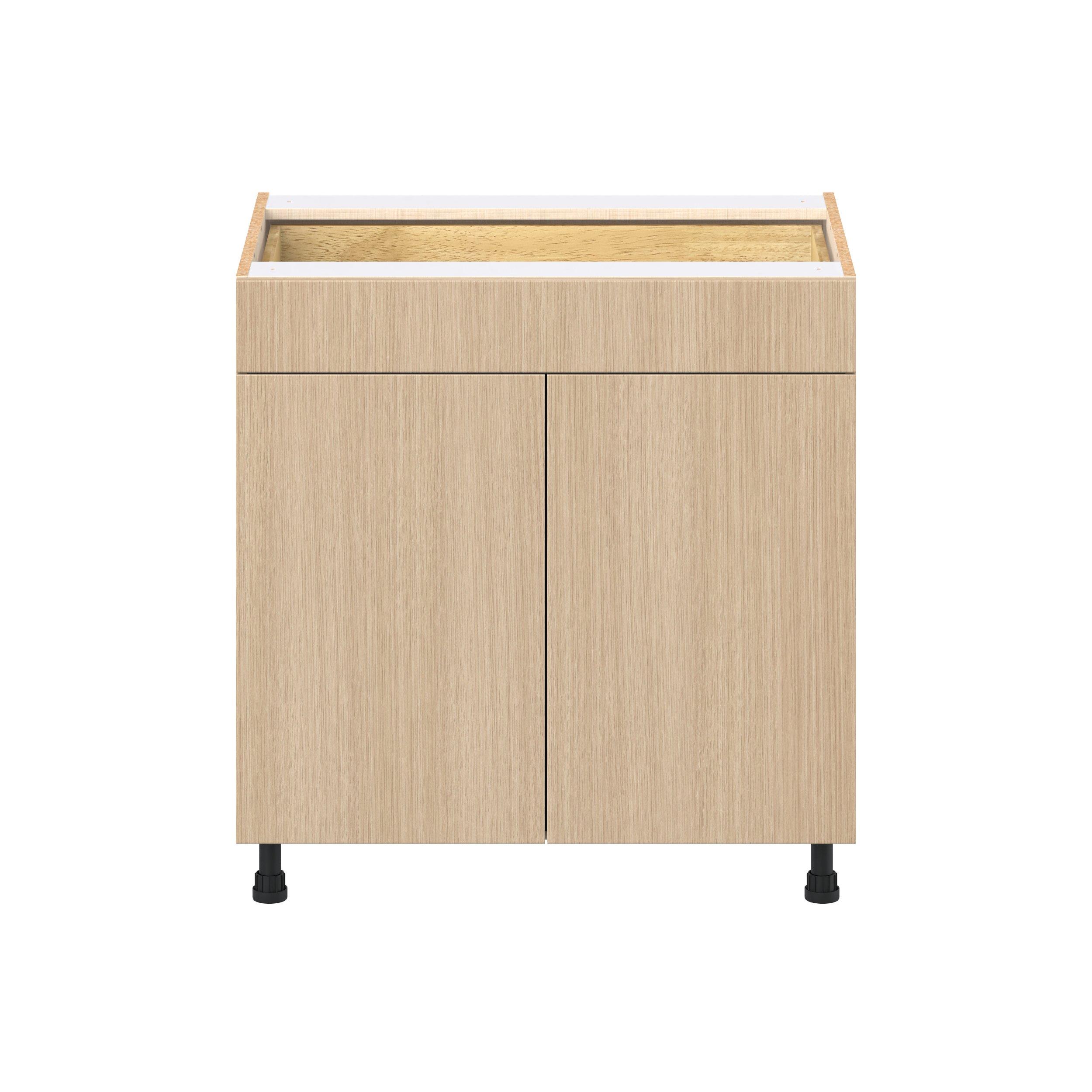 Glenwood 33 in. Mojavi Oak Door and Drawer Base Cabinet