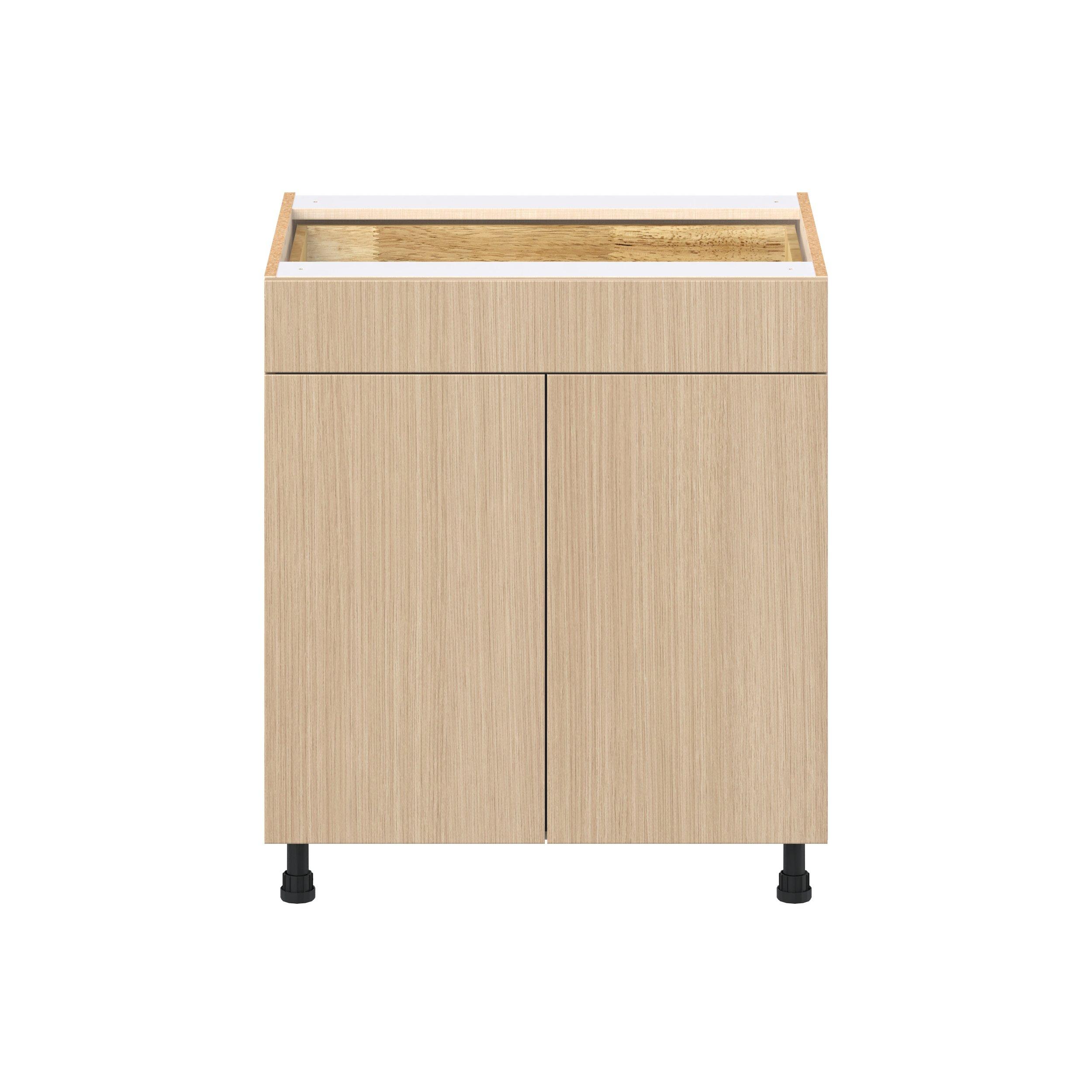 Glenwood 30 in. Mojavi Oak Door and Drawer Base Cabinet