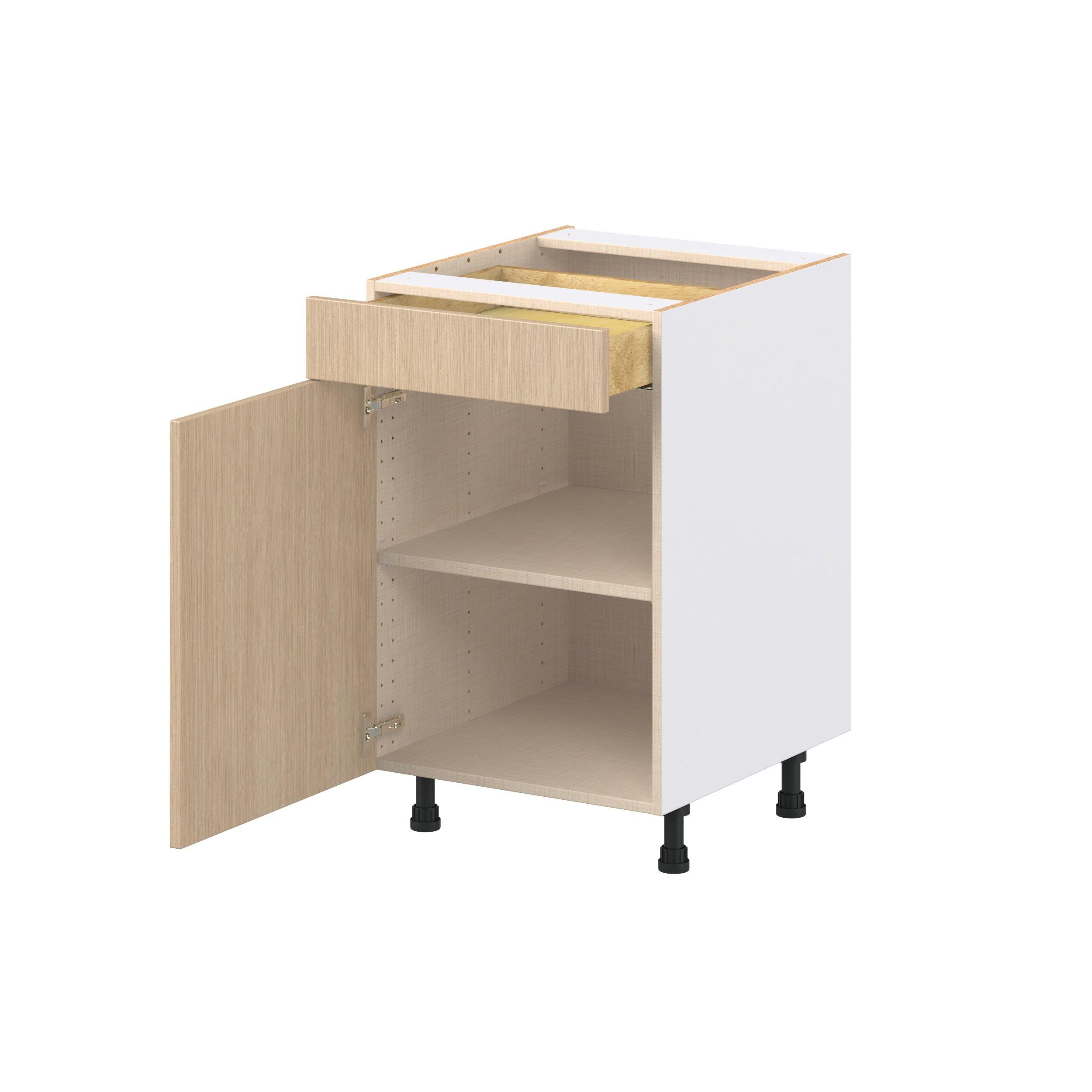 Glenwood 21 in. Mojavi Oak Door and Drawer Base Cabinet
