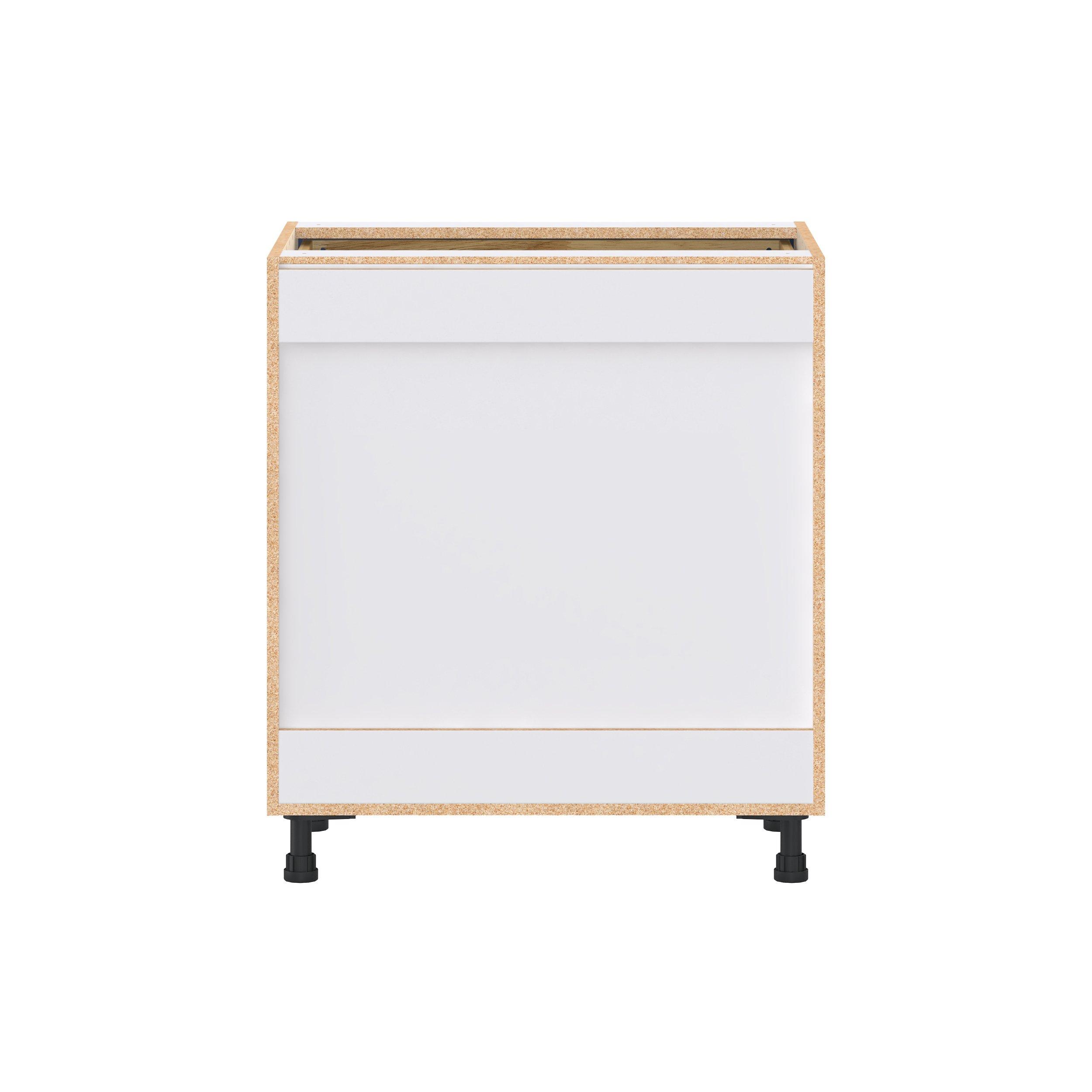 Peachtree 30 in. Painted Midnight Blue Drawer Base Cabinet