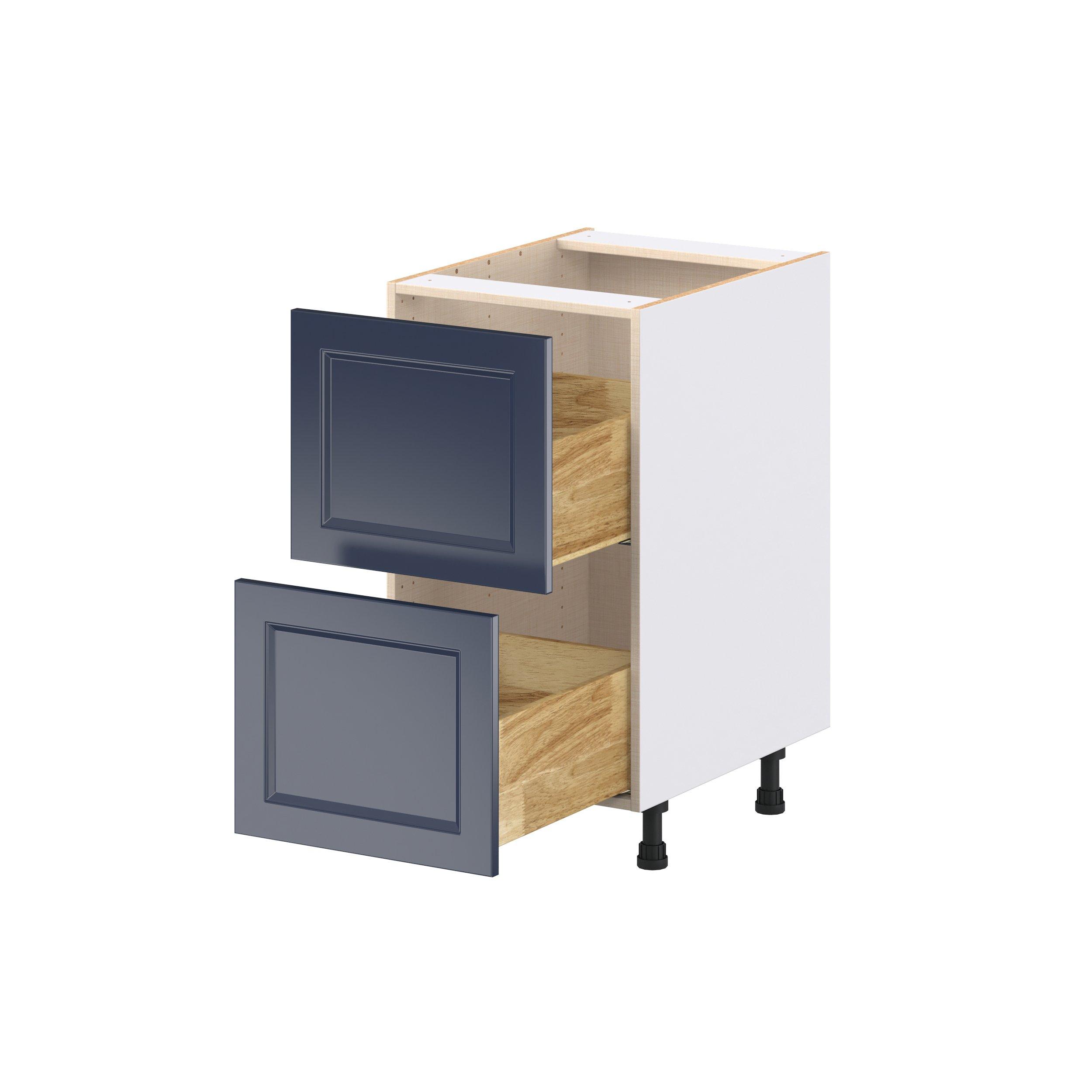 Peachtree 18 in. Painted Midnight Blue Drawer Base Cabinet