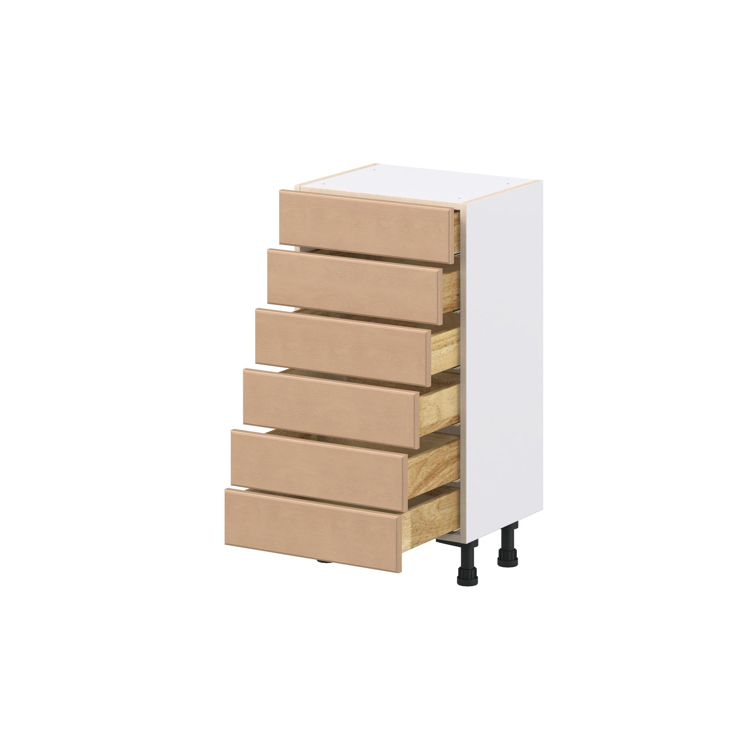 Sugarhill 18 in. Stained Sugar Cookie Shallow Base Cabinet