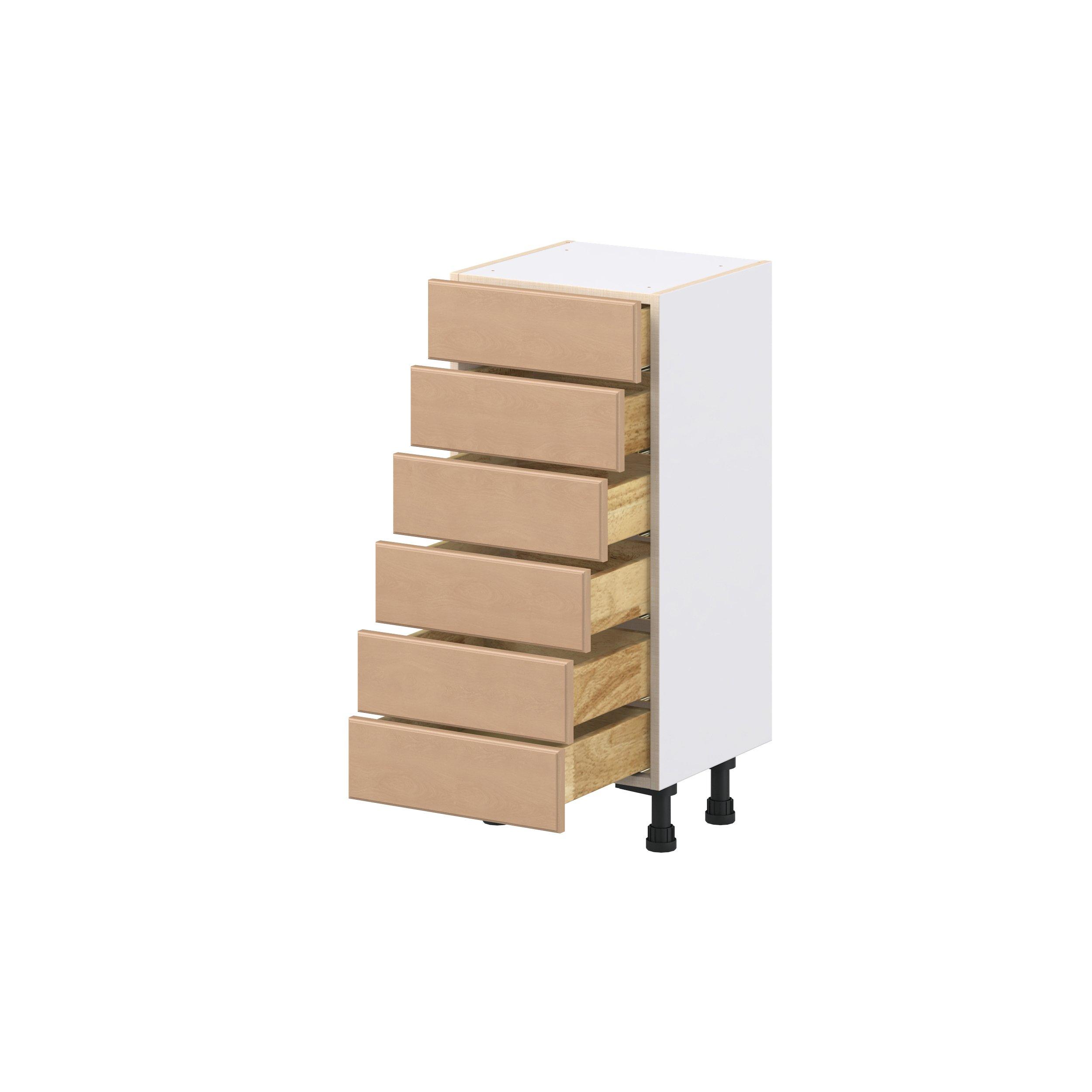 Sugarhill 15 in. Stained Sugar Cookie Shallow Base Cabinet