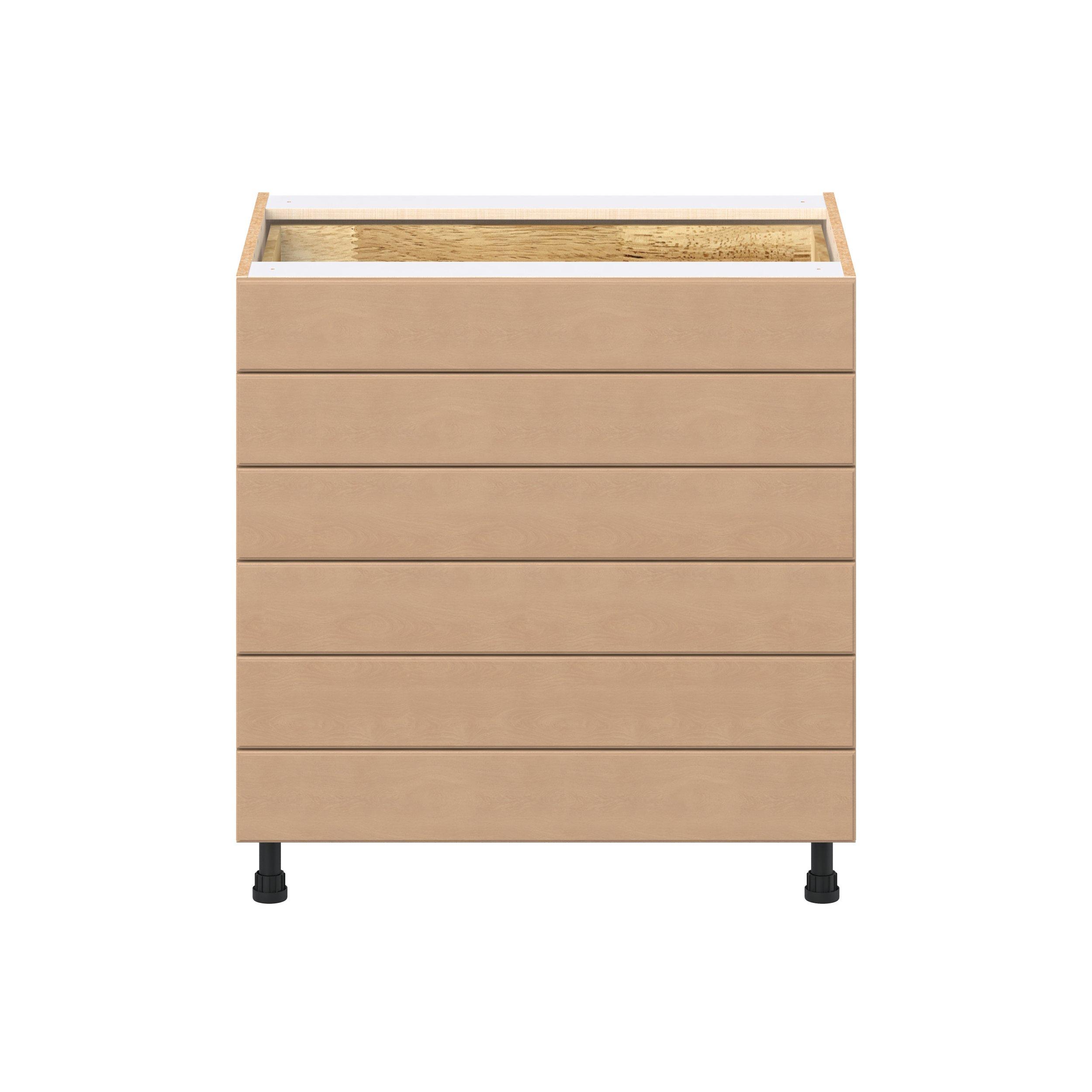 Sugarhill 33 in. Stained Sugar Cookie Drawer Base Cabinet