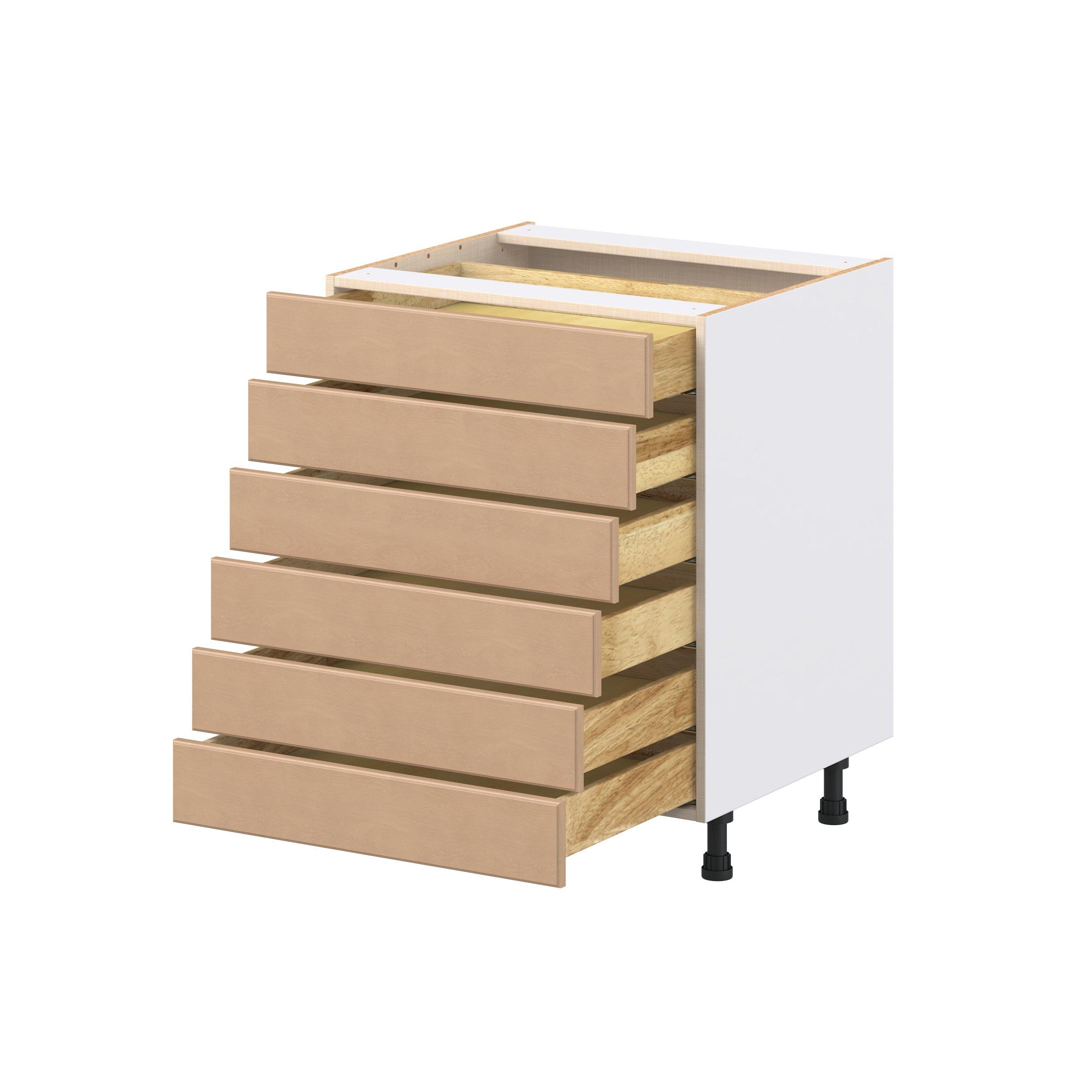 Sugarhill 27 in. Stained Sugar Cookie Drawer Base Cabinet