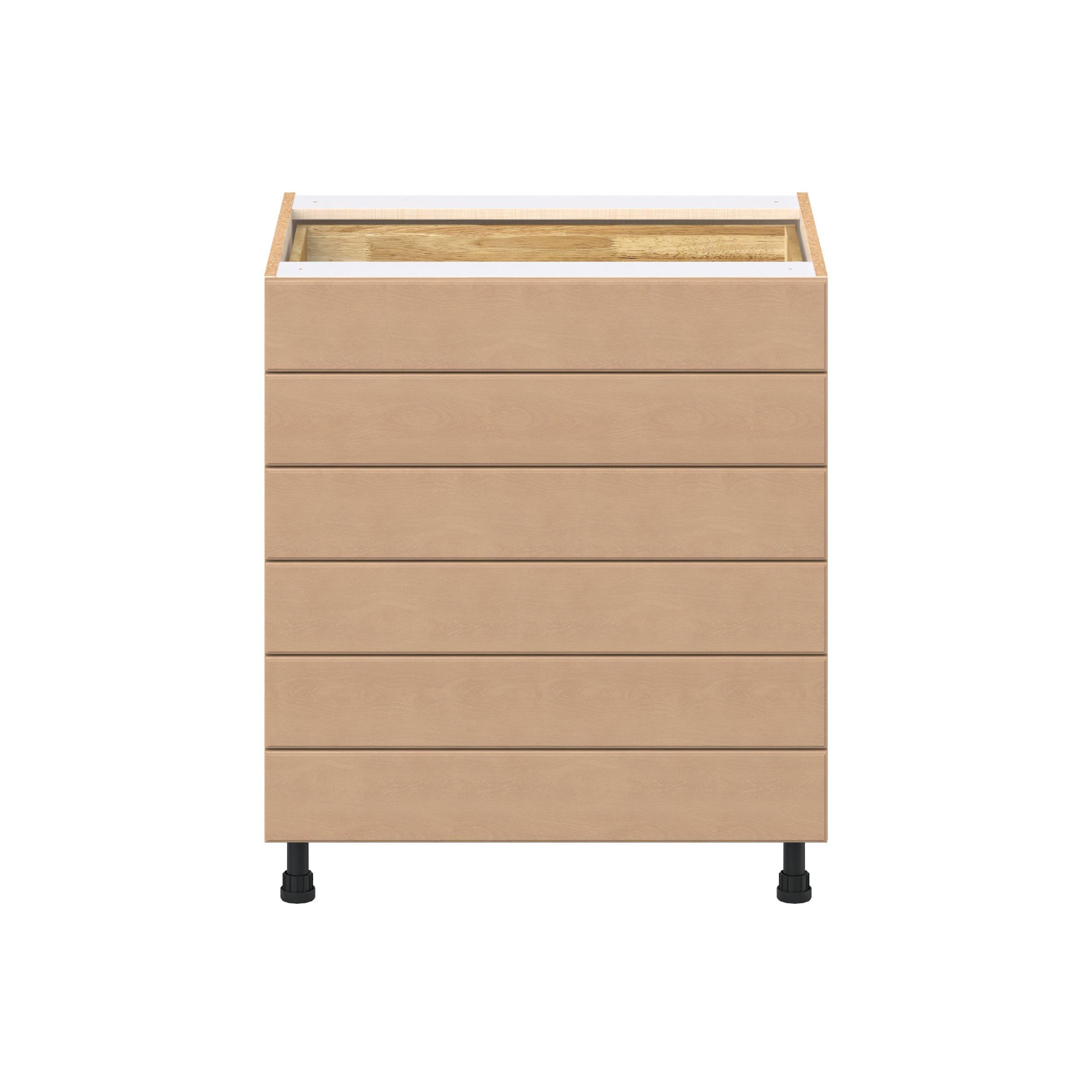 Sugarhill 30 in. Stained Sugar Cookie Drawer Base Cabinet