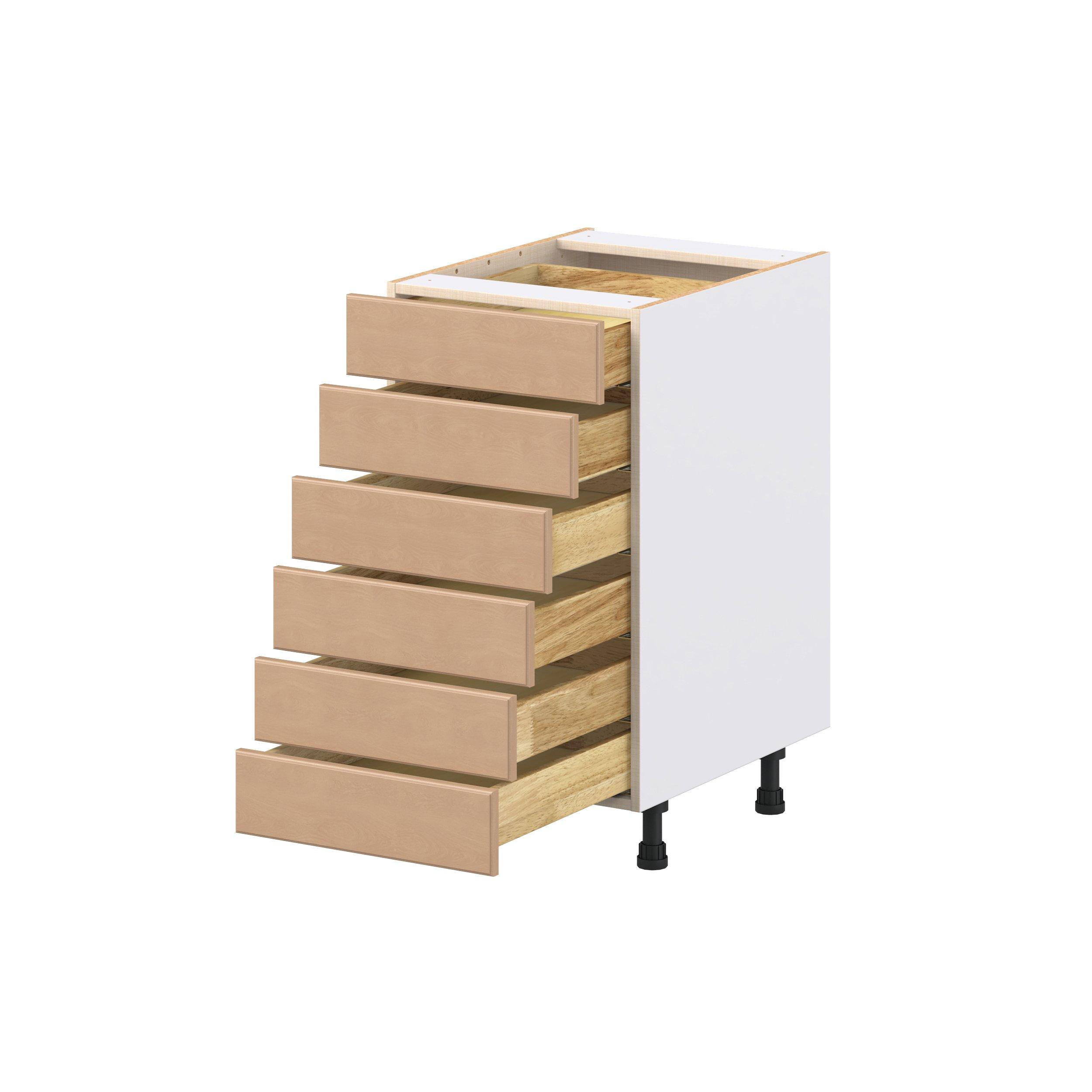 Sugarhill 18 in. Stained Sugar Cookie Drawer Base Cabinet