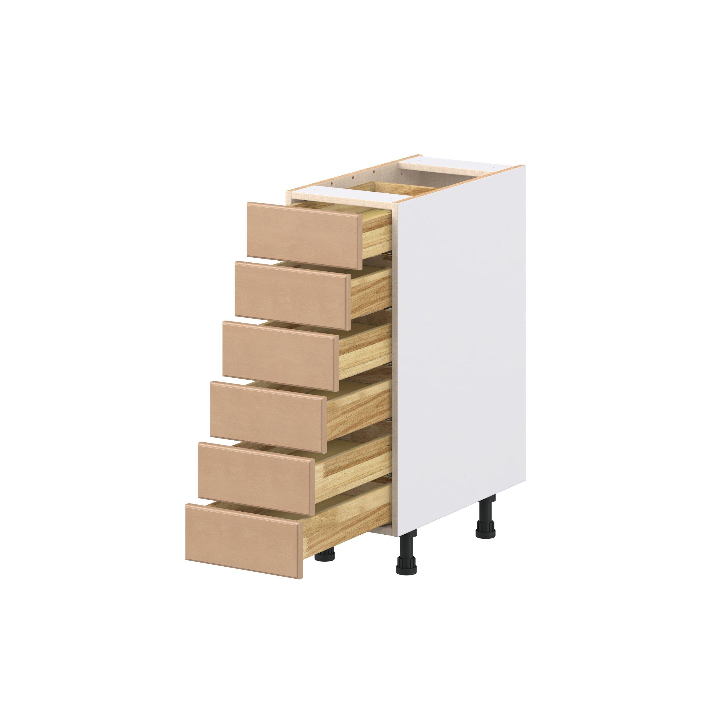 Sugarhill 12 in. Stained Sugar Cookie Drawer Base Cabinet