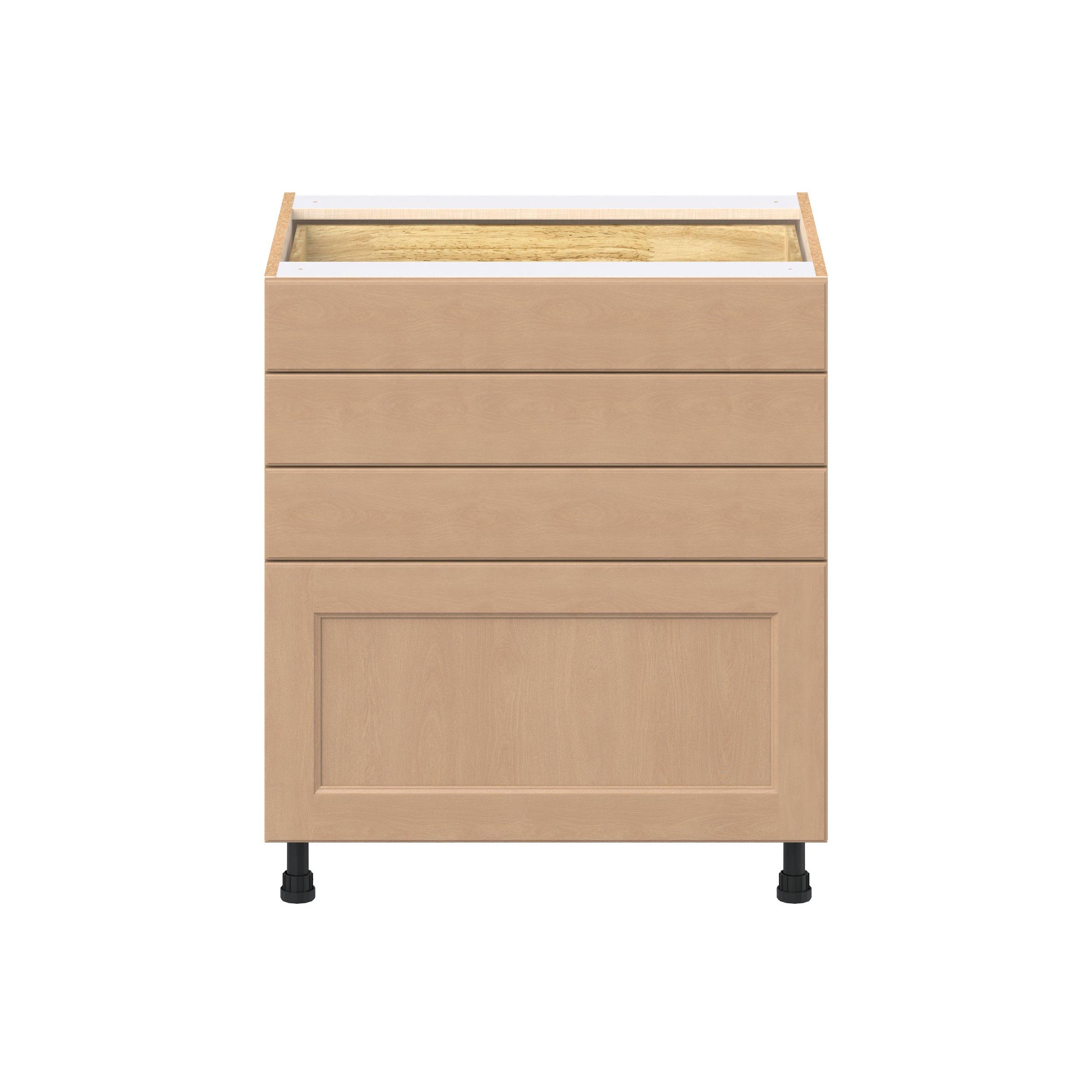 Sugarhill 30 in. Stained Sugar Cookie Drawer Base Cabinet