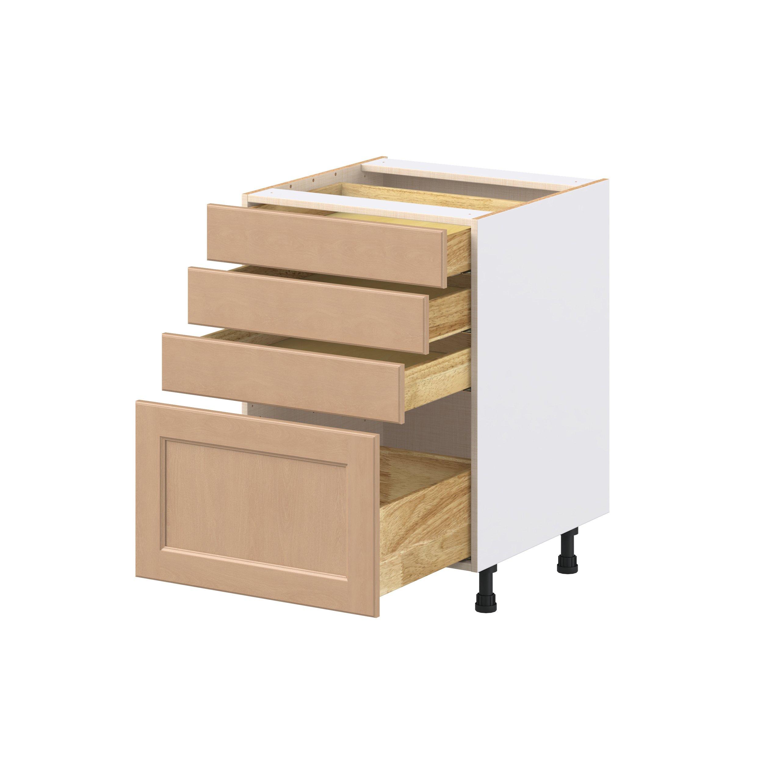 Sugarhill 24 in. Stained Sugar Cookie Drawer Base Cabinet