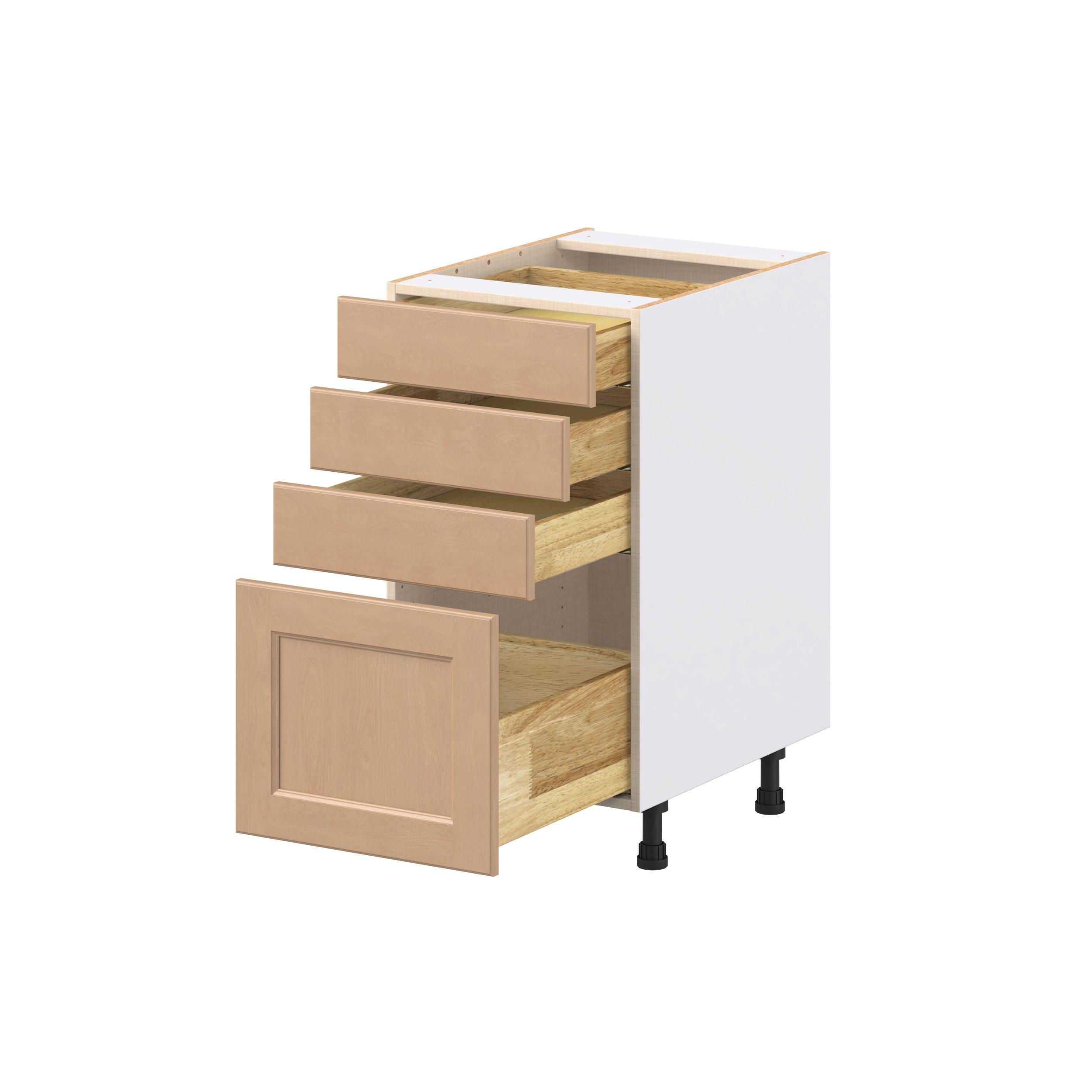 Sugarhill 18 in. Stained Sugar Cookie Drawer Base Cabinet