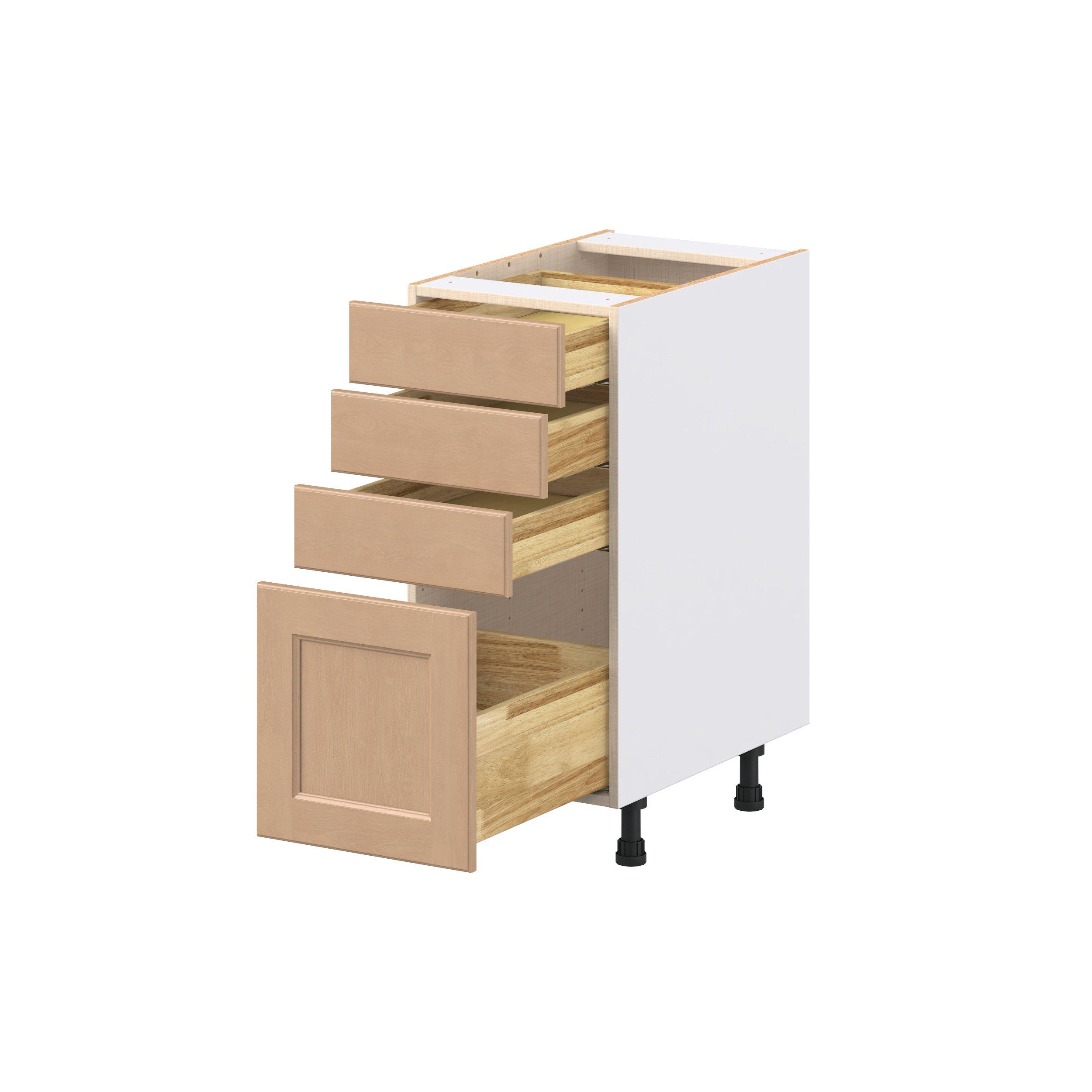 Sugarhill 15 in. Stained Sugar Cookie Drawer Base Cabinet