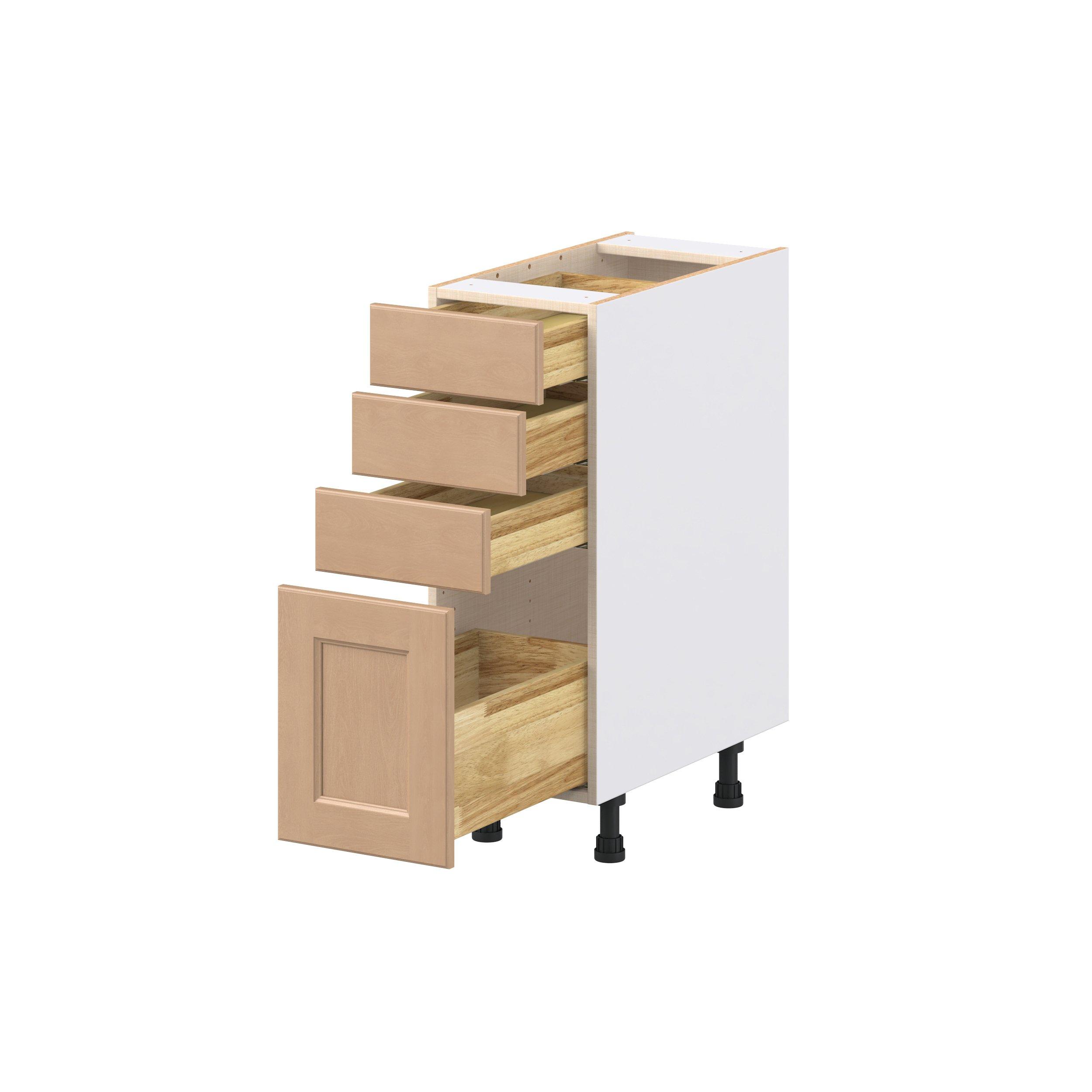 Sugarhill 12 in. Stained Sugar Cookie Drawer Base Cabinet