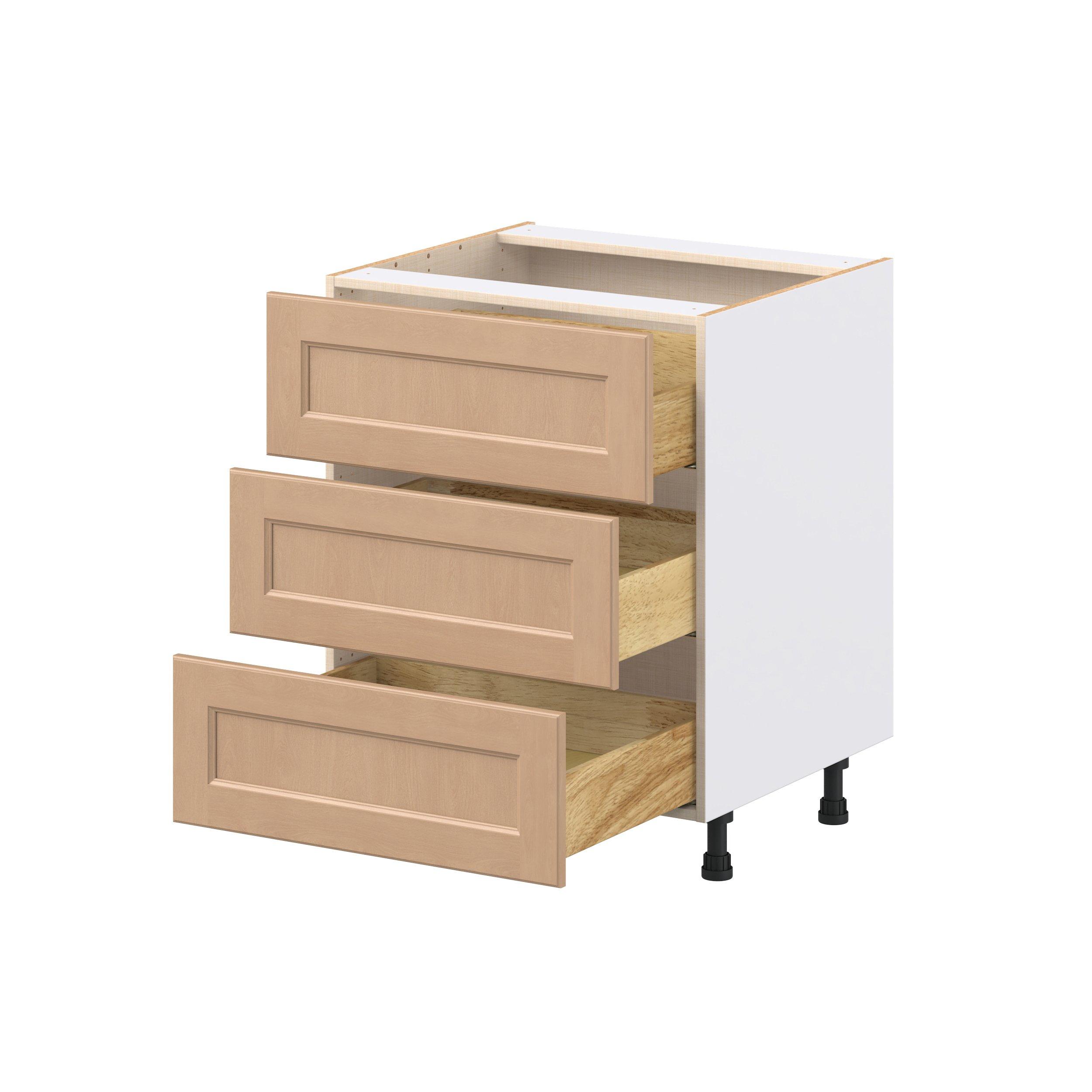 Sugarhill 27 in. Stained Sugar Cookie Drawer Base Cabinet