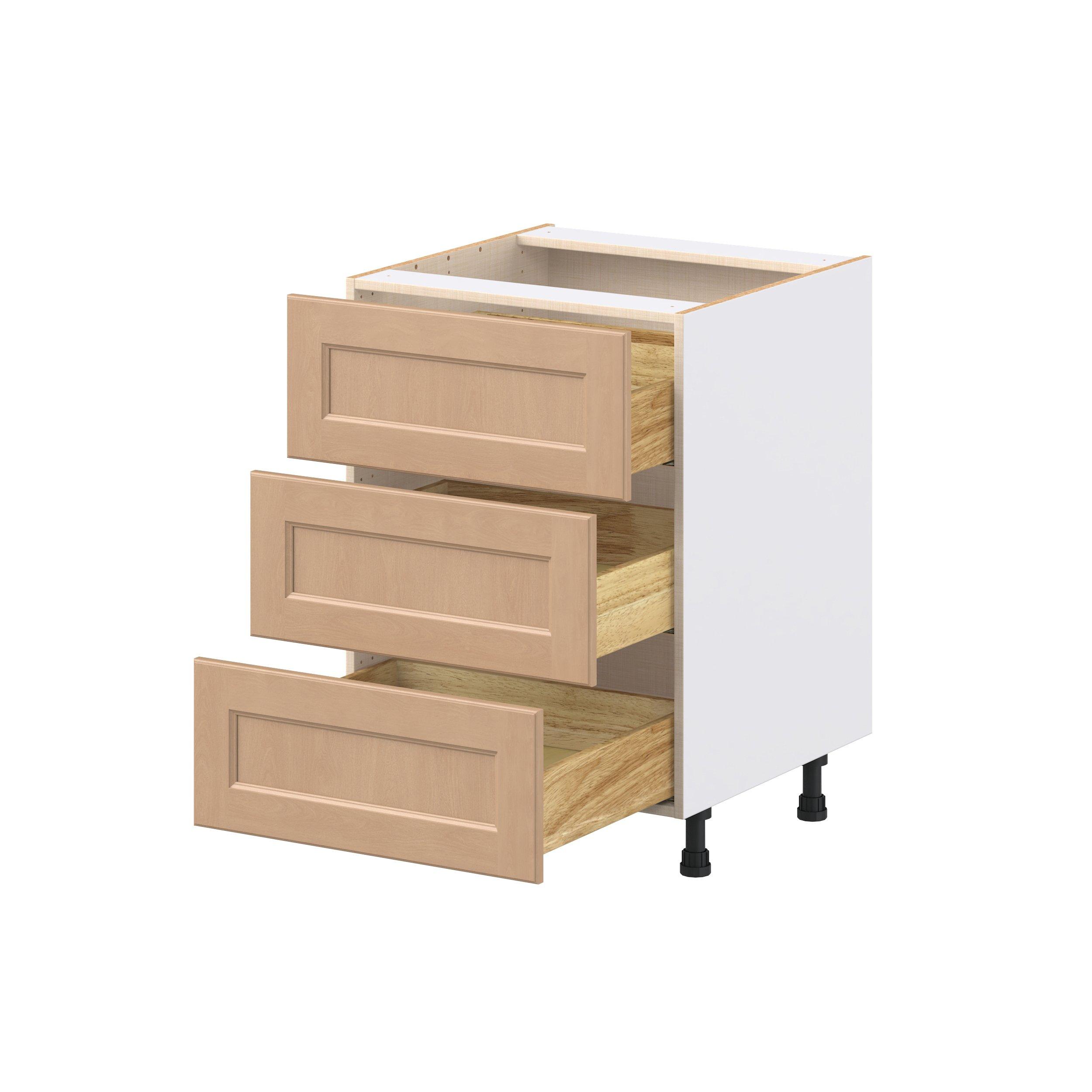 Sugarhill 24 in. Stained Sugar Cookie Drawer Base Cabinet
