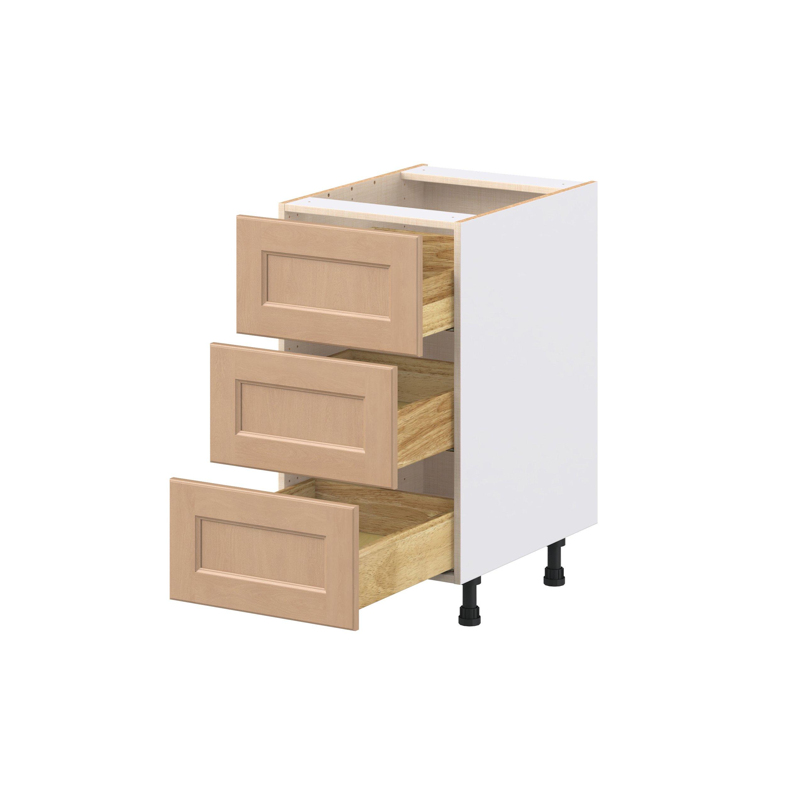 Sugarhill 18 in. Stained Sugar Cookie Drawer Base Cabinet