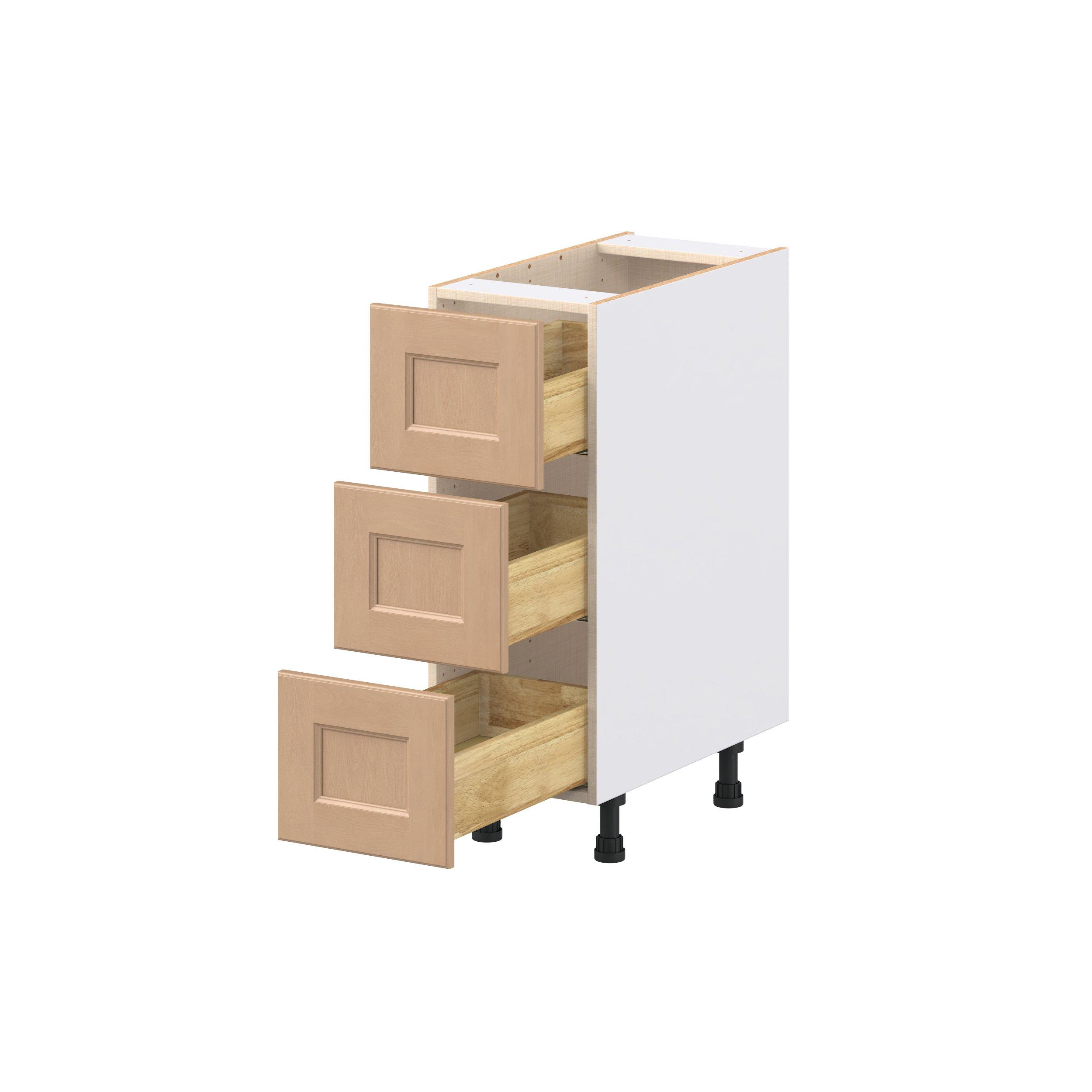Sugarhill 12 in. Stained Sugar Cookie Drawer Base Cabinet