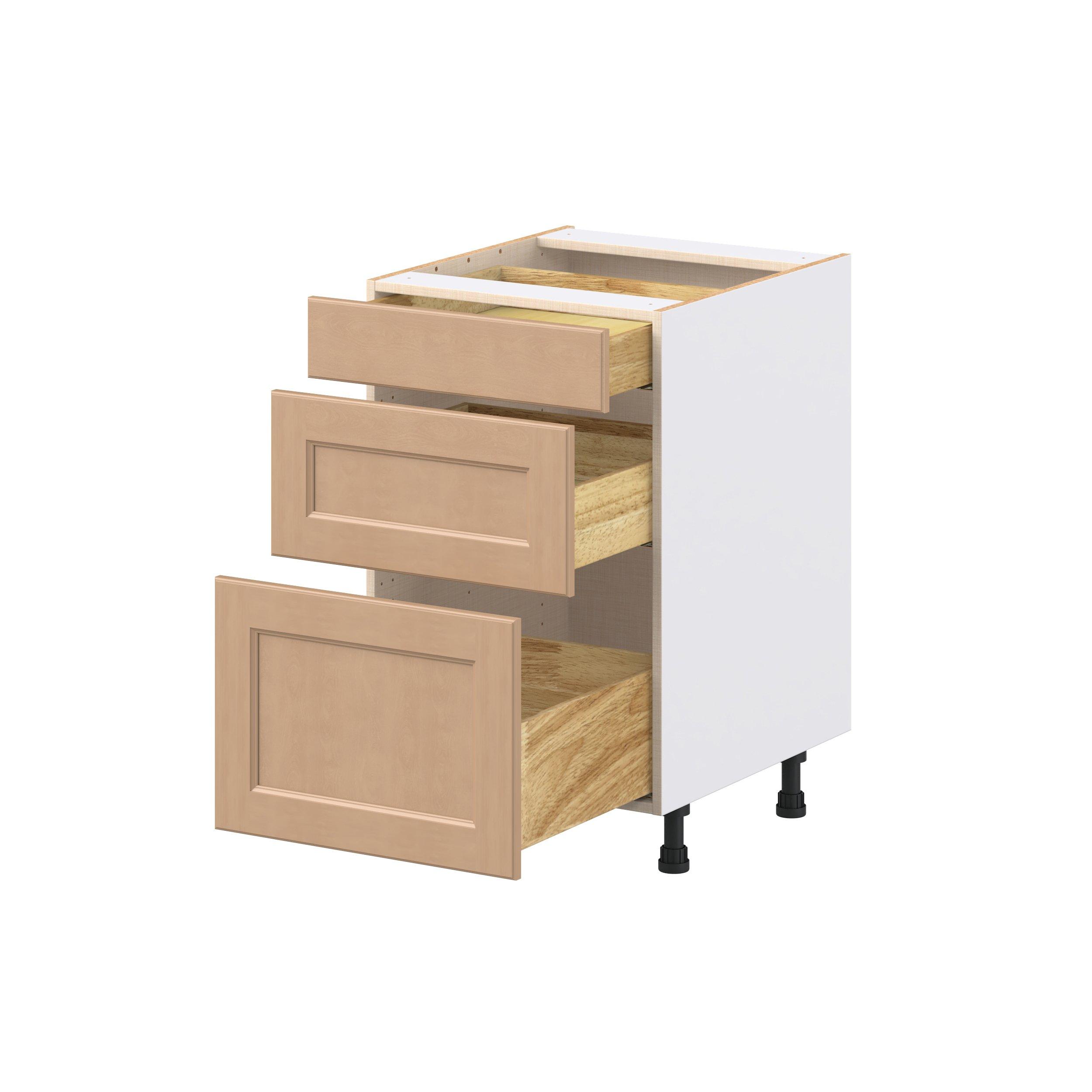 Sugarhill 21 in. Stained Sugar Cookie Drawer Base Cabinet