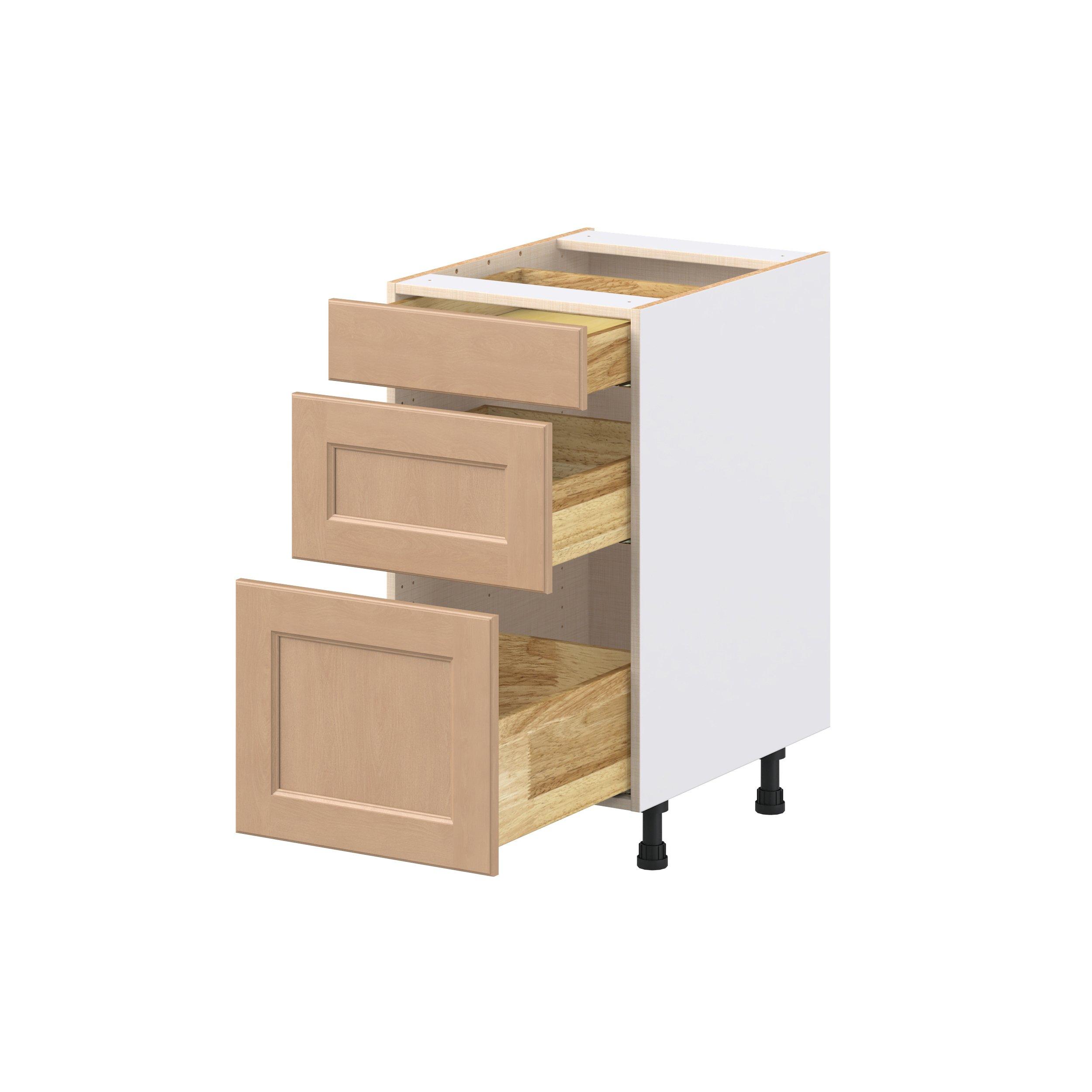 Sugarhill 18 in. Stained Sugar Cookie Drawer Base Cabinet