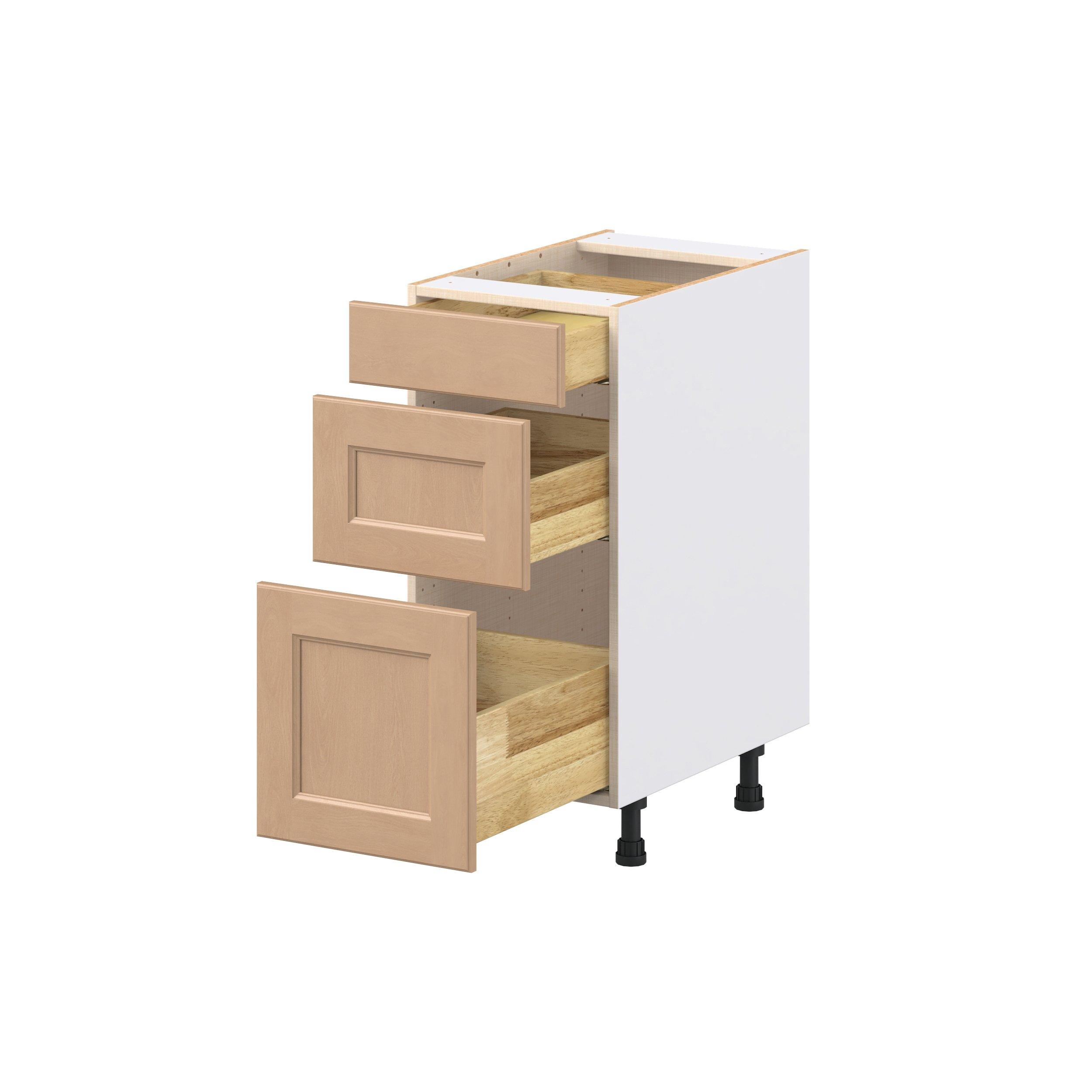 Sugarhill 15 in. Stained Sugar Cookie Drawer Base Cabinet