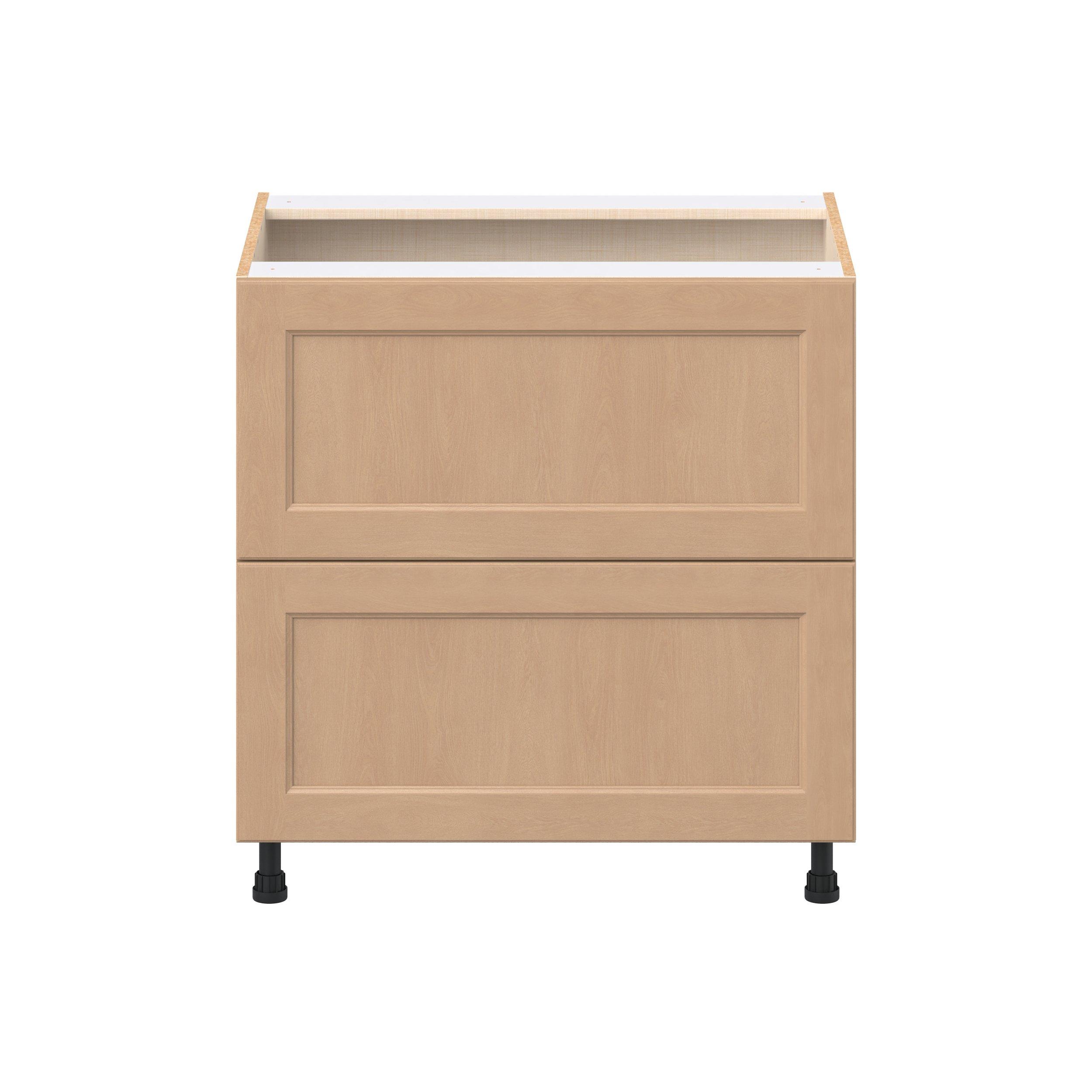 Sugarhill 33 in. Stained Sugar Cookie Drawer Base Cabinet