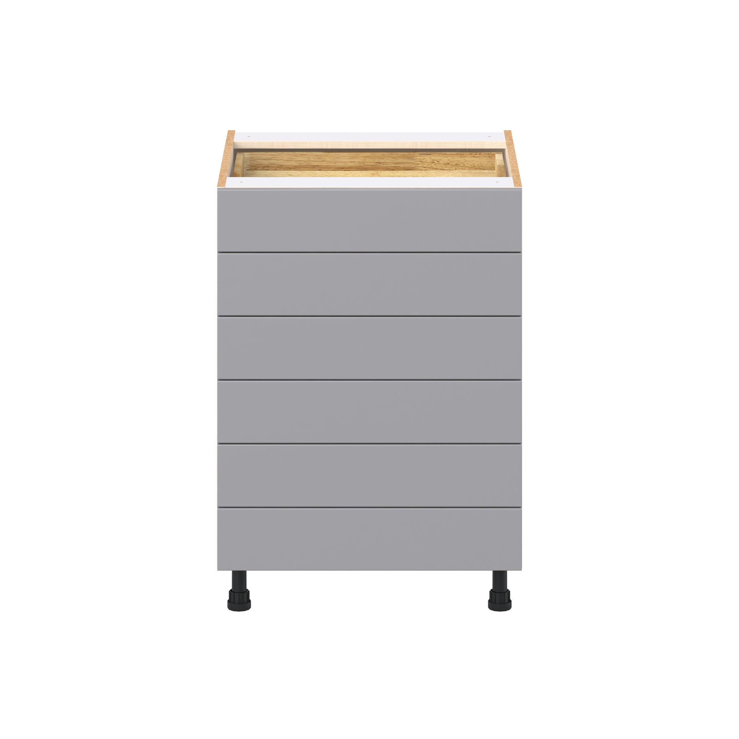 Candler 24 in. Painted Slate Gray Drawer Base Cabinet