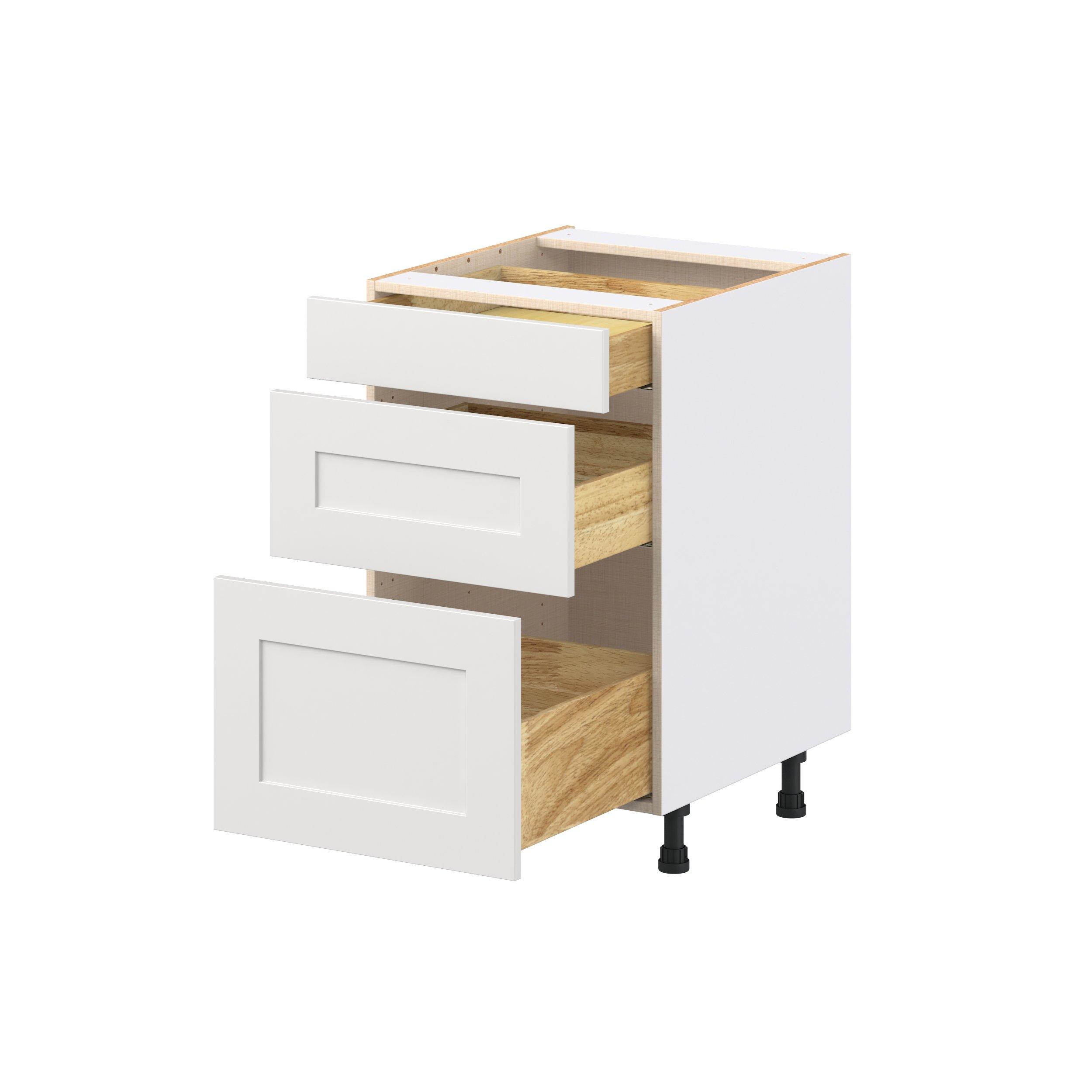 Candler 3 Drawer Base Cabinet