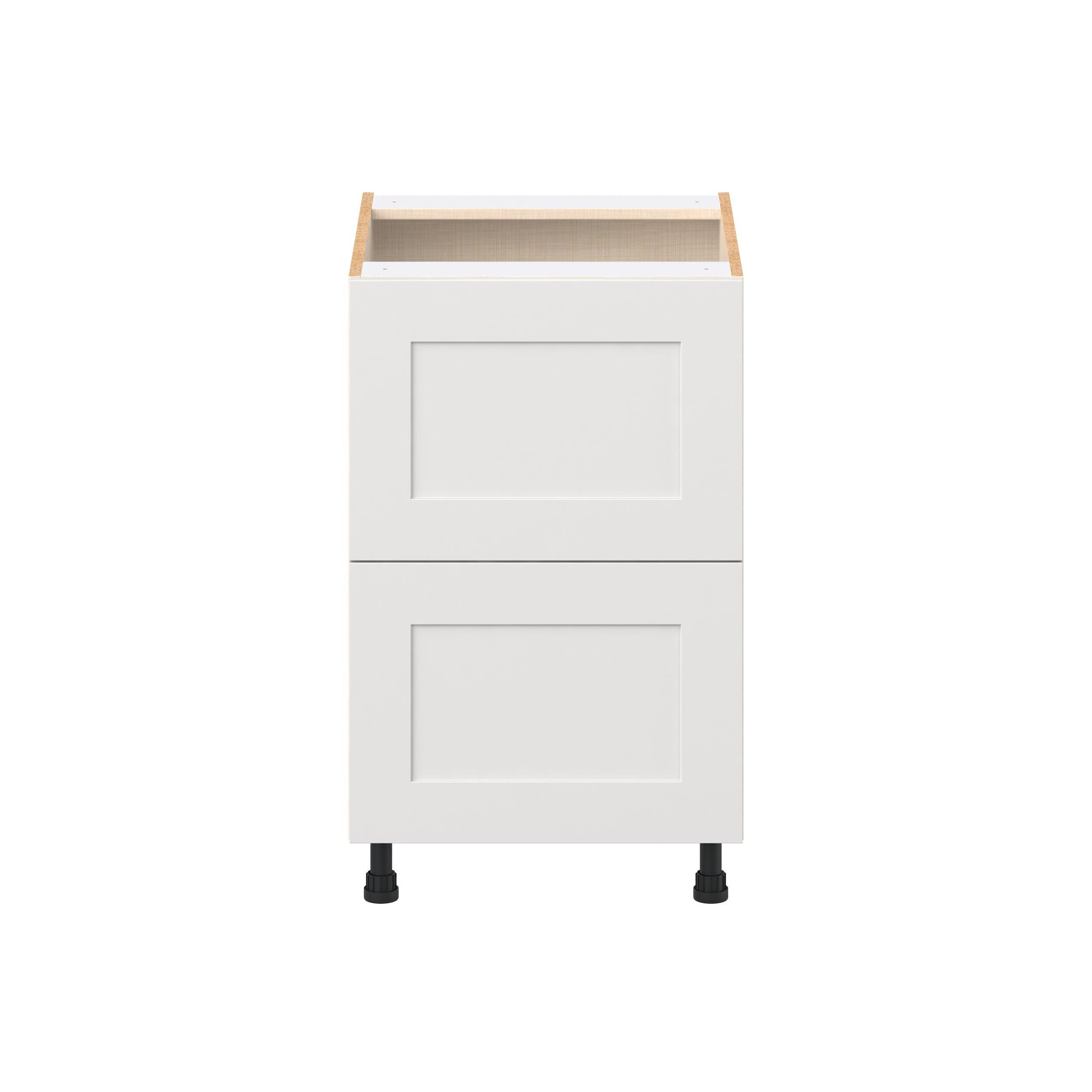 Candler 21 in. Painted Warm White Drawer Base Cabinet